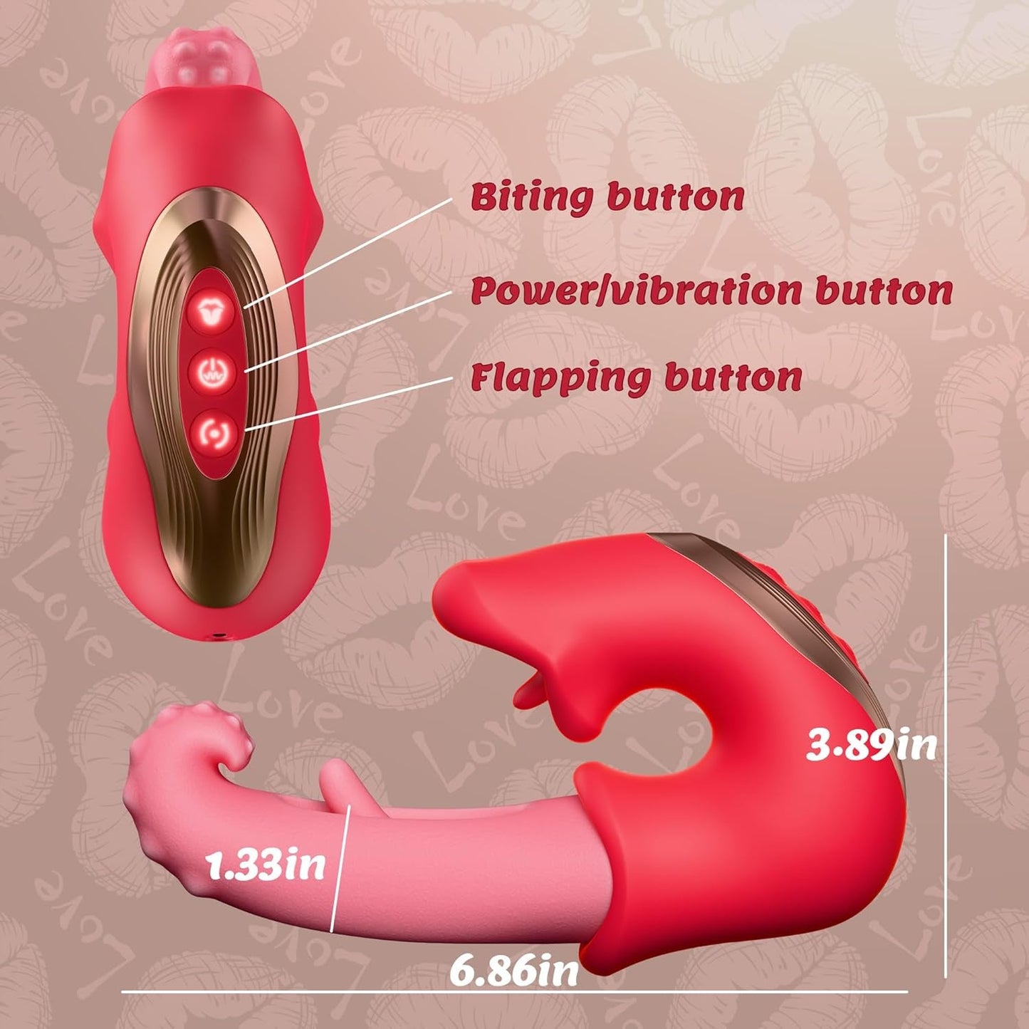 FlexStim 3 - in - 1 G - Spot & Clitoral Vibrator - Vixen | Nova Network