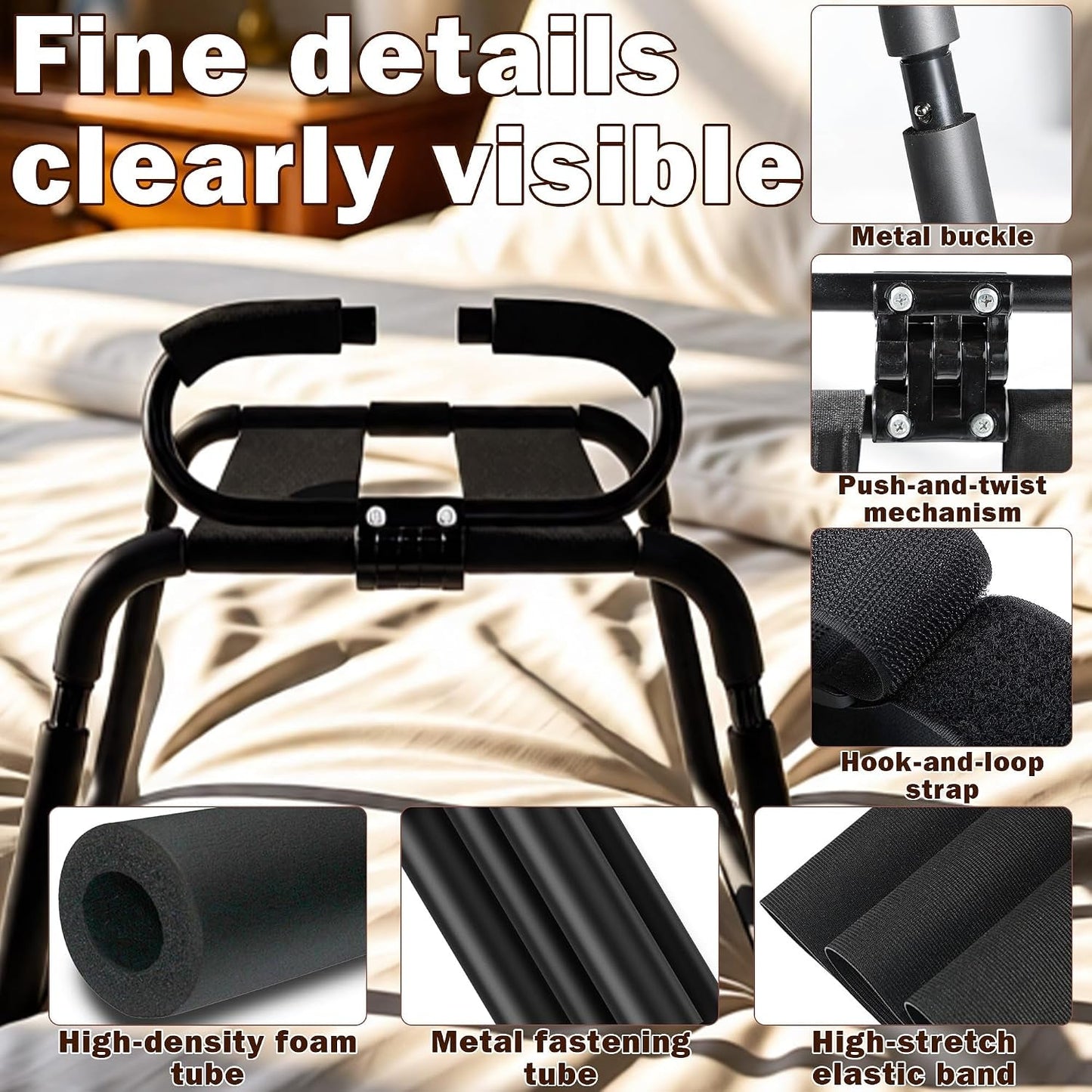 FlexThrone Adjustable Sex Chair | Elastic Band Support - Vixen Adult Playroom