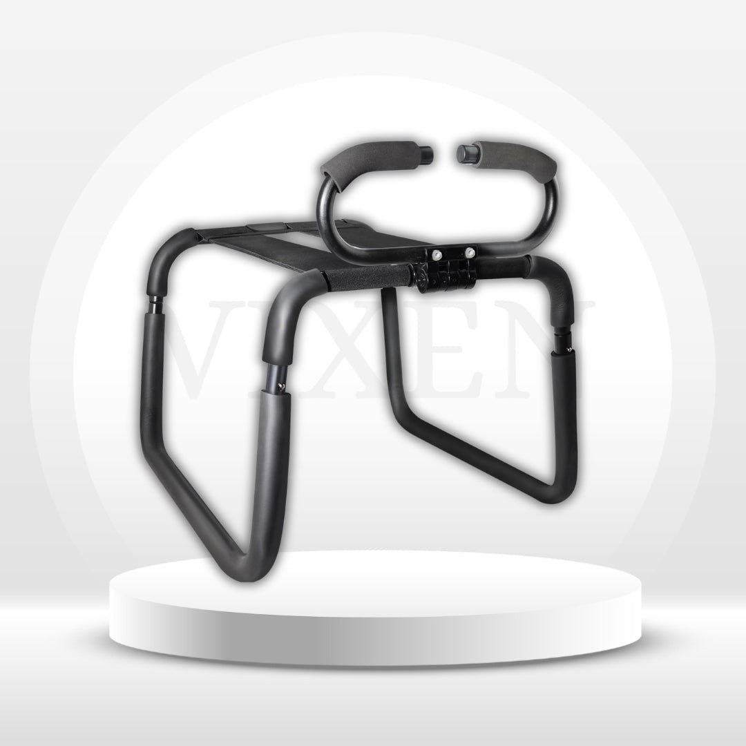 FlexThrone Adjustable Sex Chair | Elastic Band Support - Vixen Adult Playroom