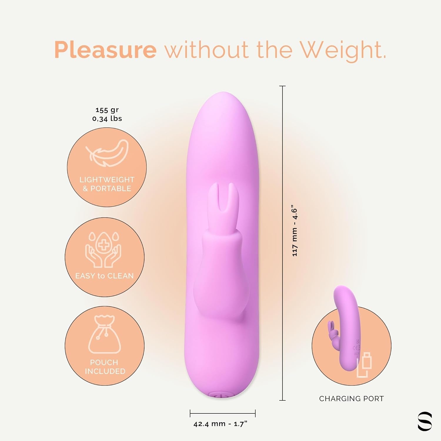 FlickerBunny Mini 10 - Mode Rabbit Vibrator - Vixen | Nova Network