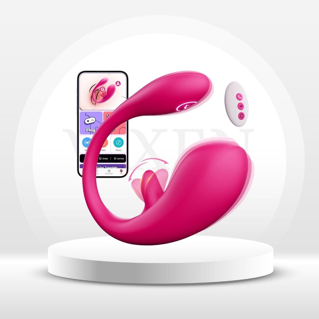 FlickWhisper App-Control Tapping Wearable Egg Vibrator - Vixen | Nova Network