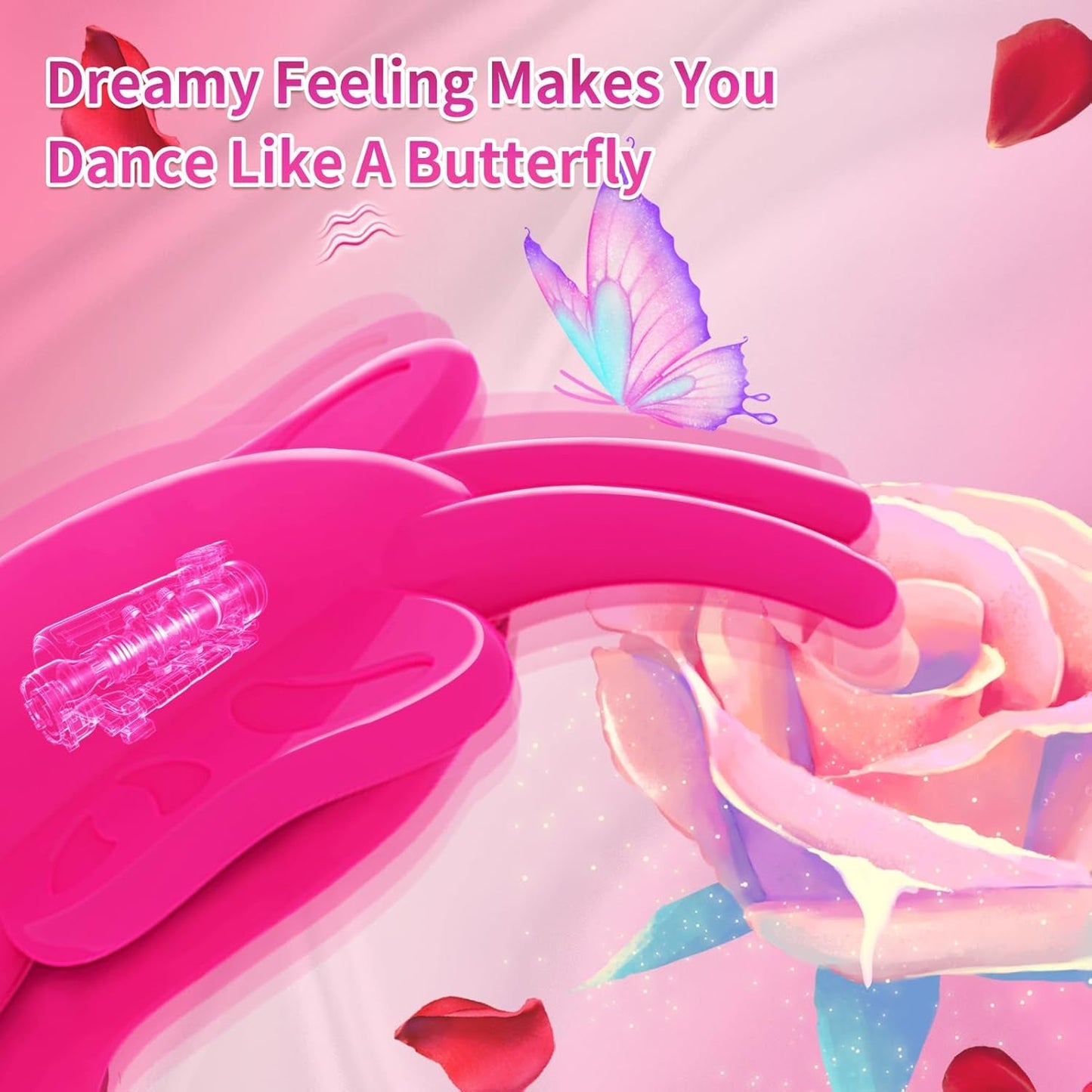 FlirtFlick Remote Flapping Wearable Panty Vibrator - Vixen | Nova Network