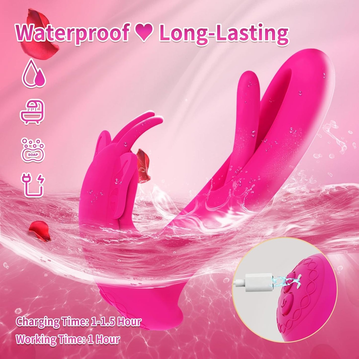 FlirtFlick Remote Flapping Wearable Panty Vibrator - Vixen | Nova Network