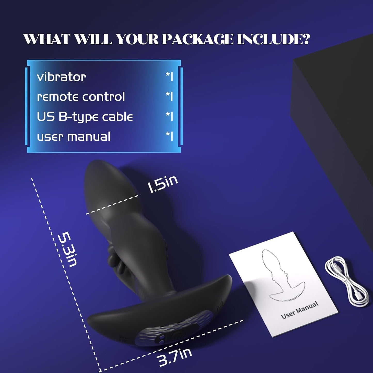 FlutterCore Flapping Prostate Massager & Anal Plug - Vixen | Nova Network