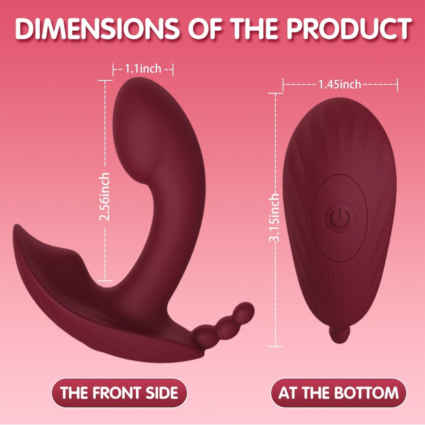 FlutterLink App Control Wearable Triple Stim Panty Vibrator - Vixen | Nova Network