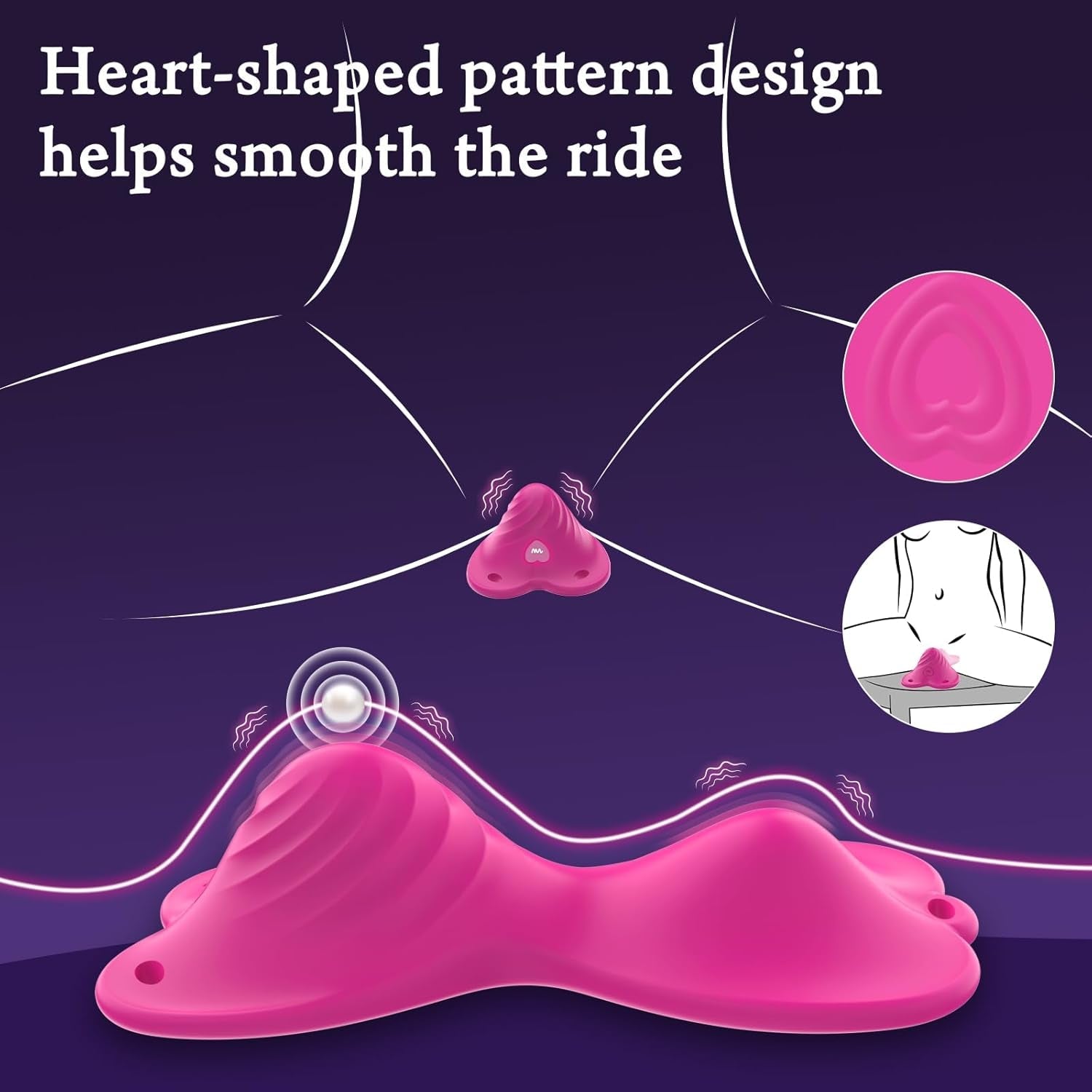 FlutterRide App Controlled Butterfly Ride - On Vibrator - Vixen | Nova Network