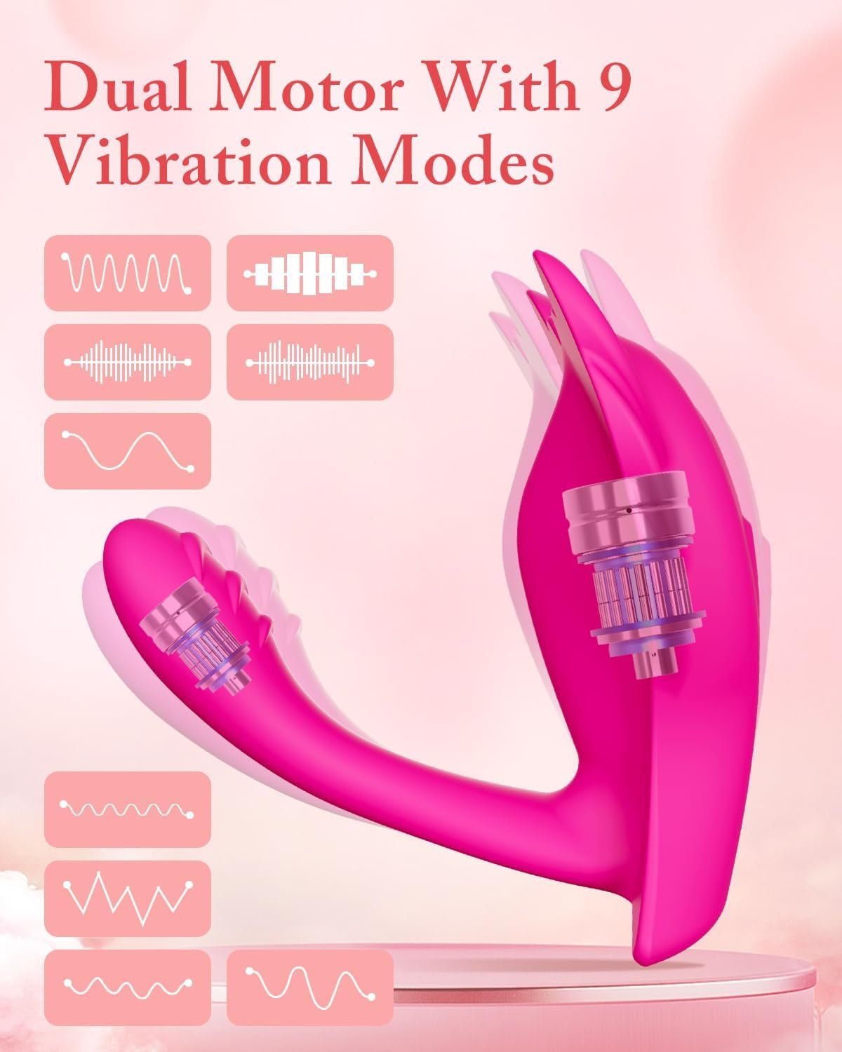 FlutterSync App - Controlled Wearable Clit Vibrator - Vixen | Nova Network