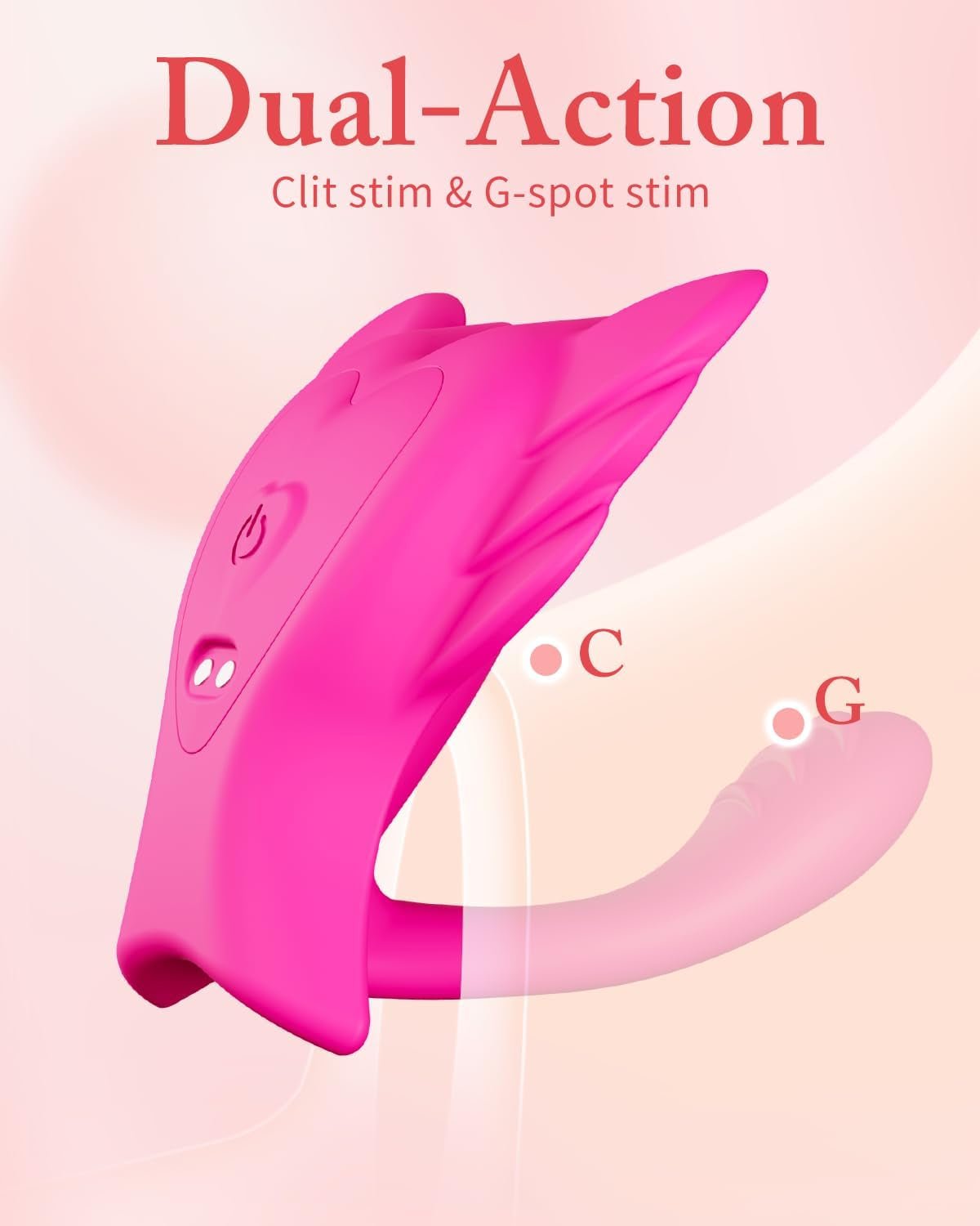 FlutterSync App - Controlled Wearable Clit Vibrator - Vixen | Nova Network