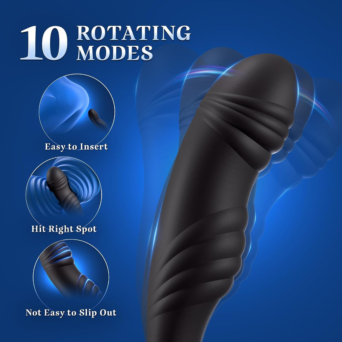 FourZone 4-in-1 Vibrating Cock Ring and Prostate Massager - Vixen Adult Playroom