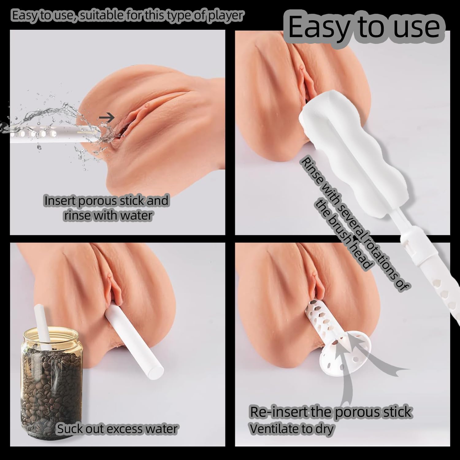 FreshKeep Male Toy Cleaning Kit - Vixen | Nova Network