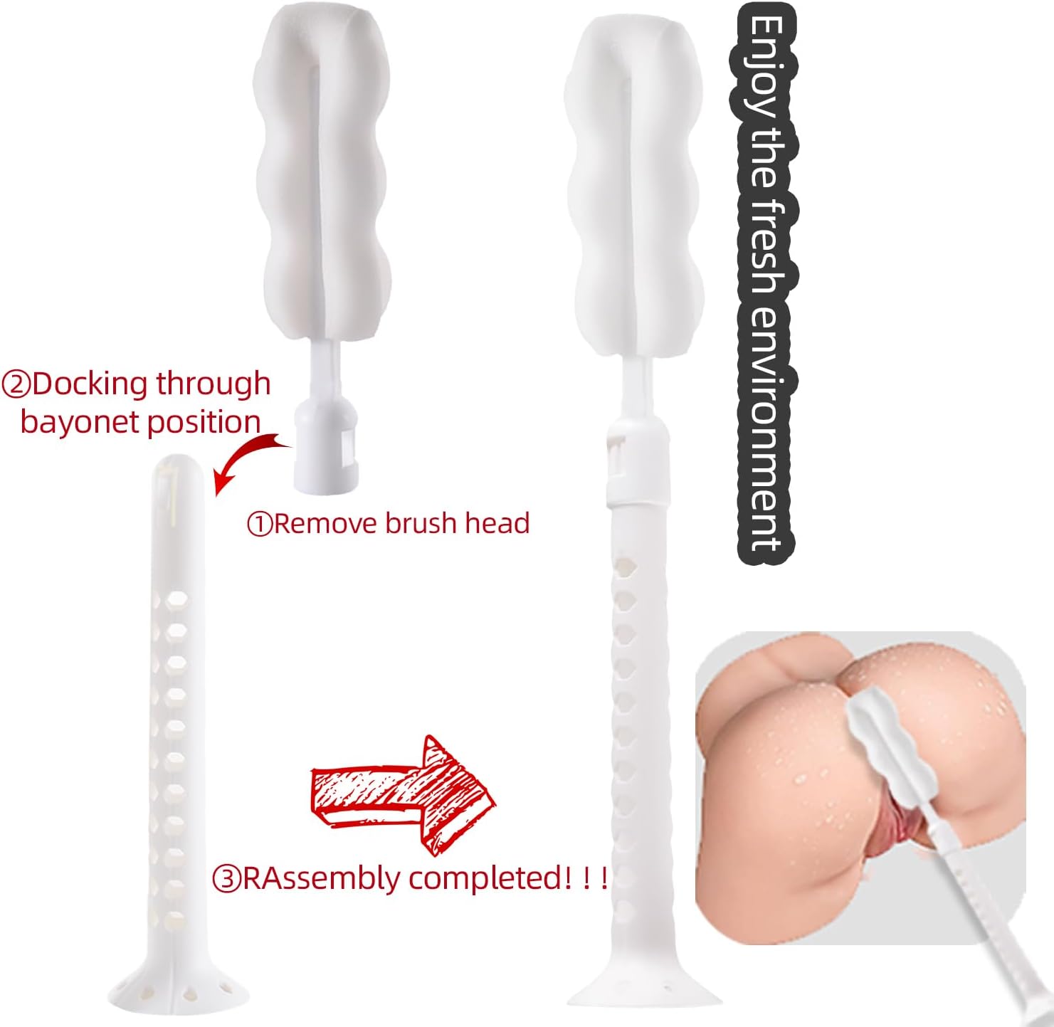 FreshKeep Male Toy Cleaning Kit - Vixen | Nova Network