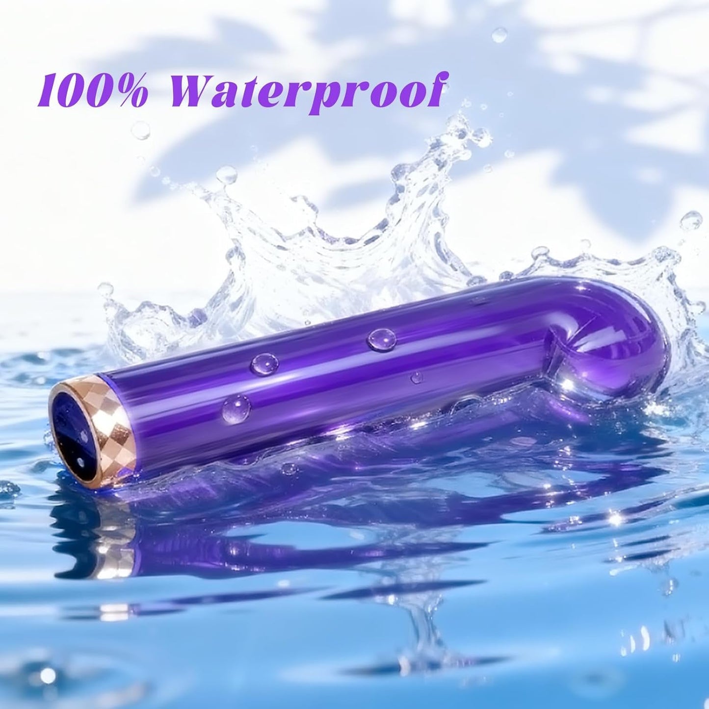 FrostedArc Curved Glass Bullet G - Spot Vibrator - Vixen | Nova Network
