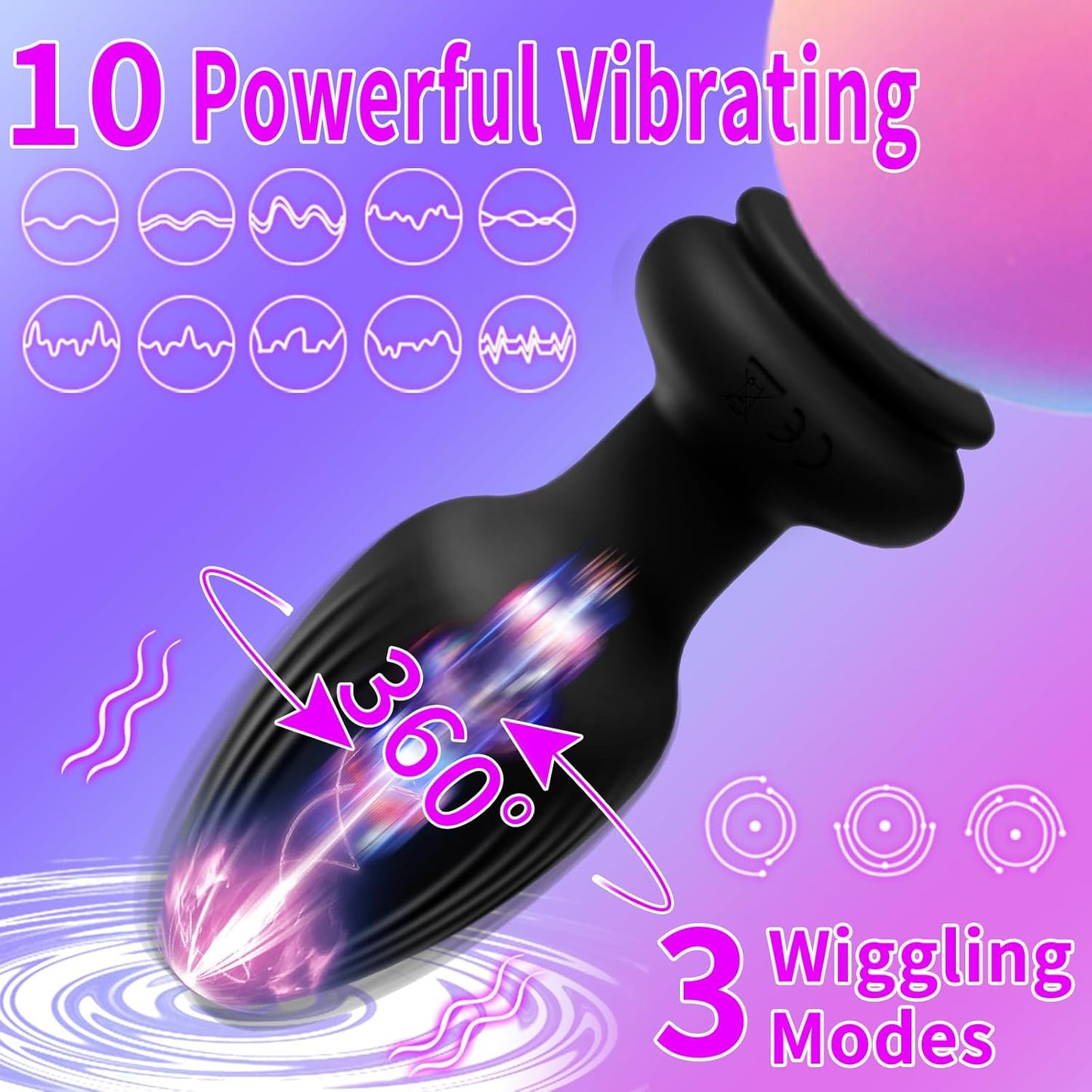 FrostTail Fox Tail Vibrating Butt Plug - Vixen | Nova Network