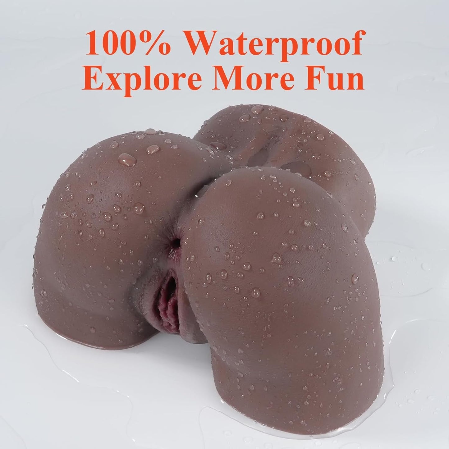 FullCurve 5.5LB Pocket Pussy | Dual Channel Ebony Doll - Vixen Adult Playroom
