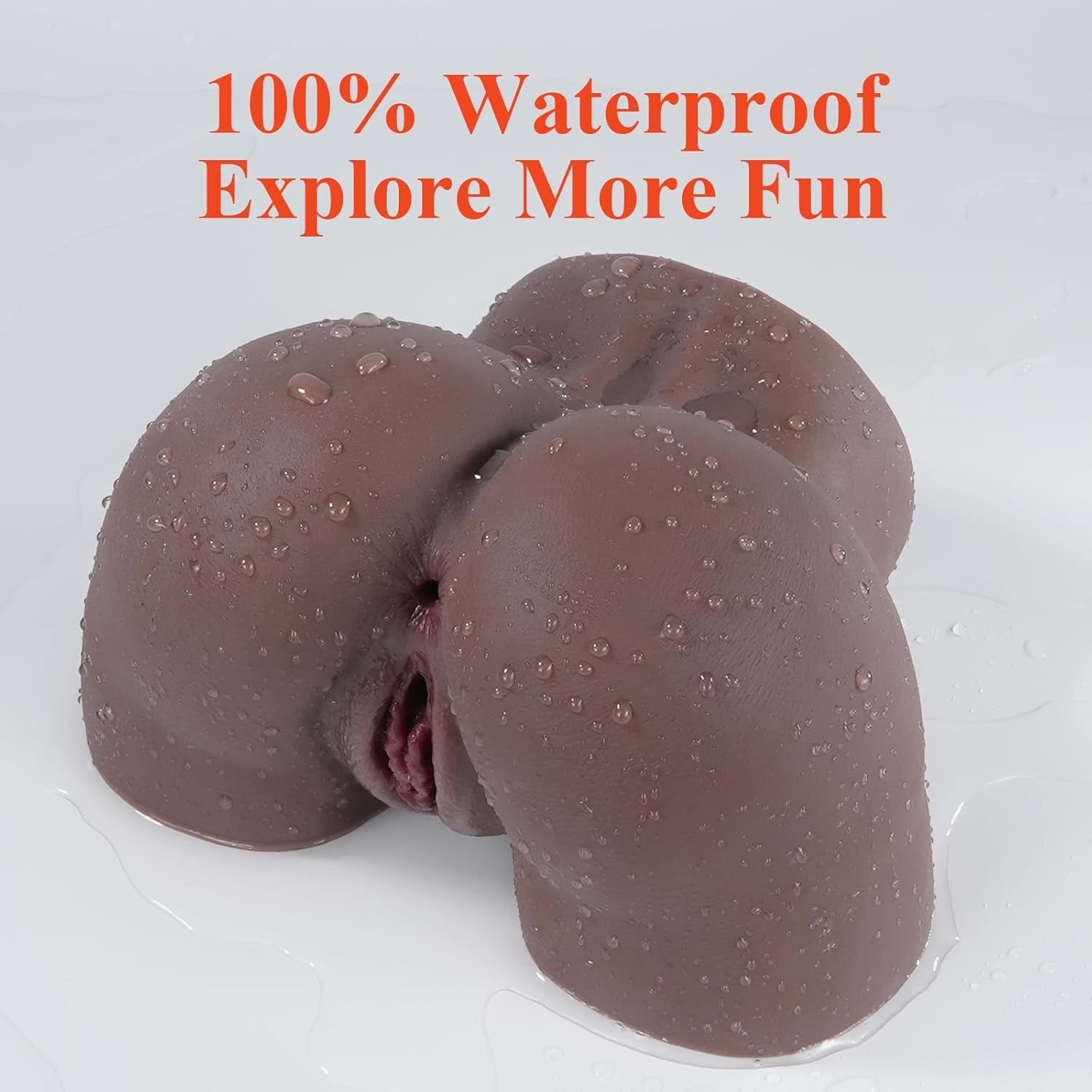 FullCurve 5.5LB Pocket Pussy | Dual Channel Ebony Doll - Vixen Adult Playroom