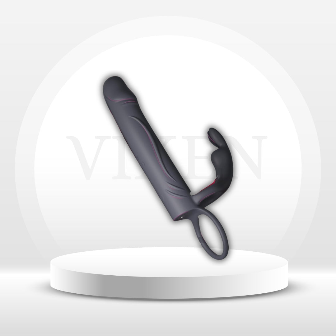 FusionRing Dual Shaft Couples Vibrating Cock Ring - Vixen | Nova Network