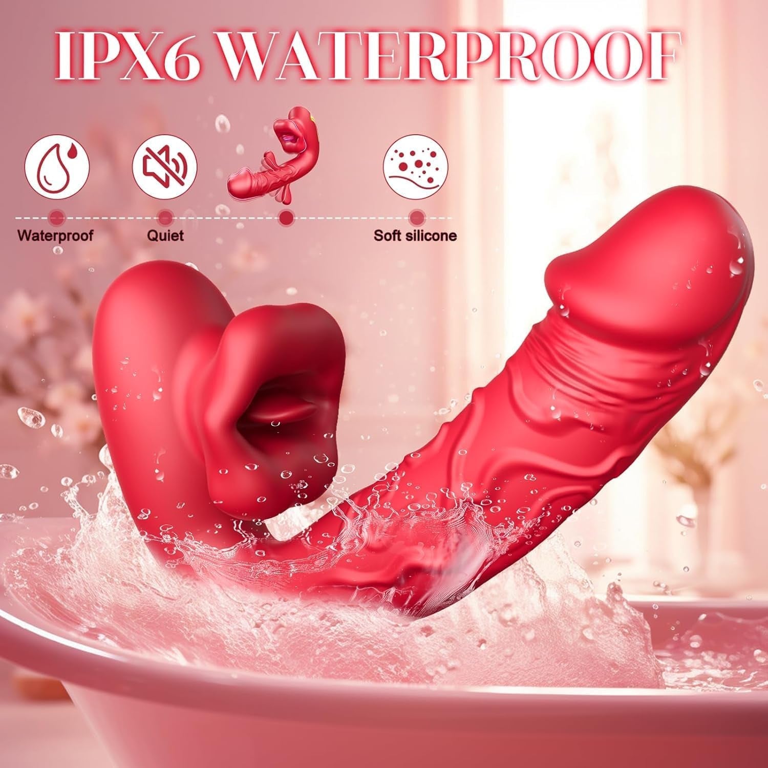 G Spot Vibrator Sex Toys for Women - Adult Female Sex Toy with 10 Flapping & Vibrating & Licking Biting Modes Tongue Toy for Women Clitoral Nipples Sex, Sucking Clit Vibrator Adult Sex Toys & Games - Vixen | Nova Network