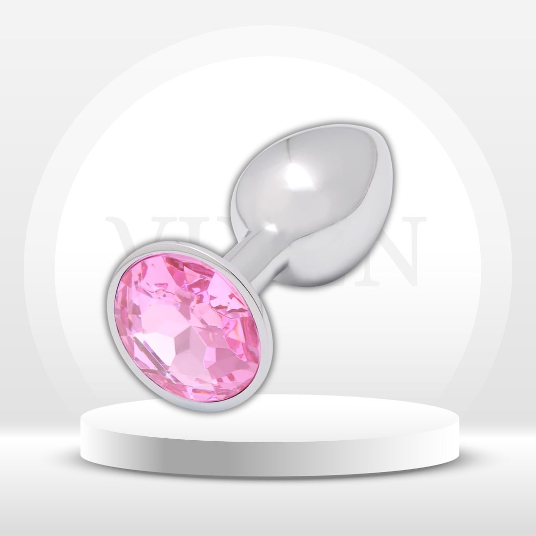 GemTease Small Metal Jewel Butt Plug for Beginners - Vixen | Nova Network