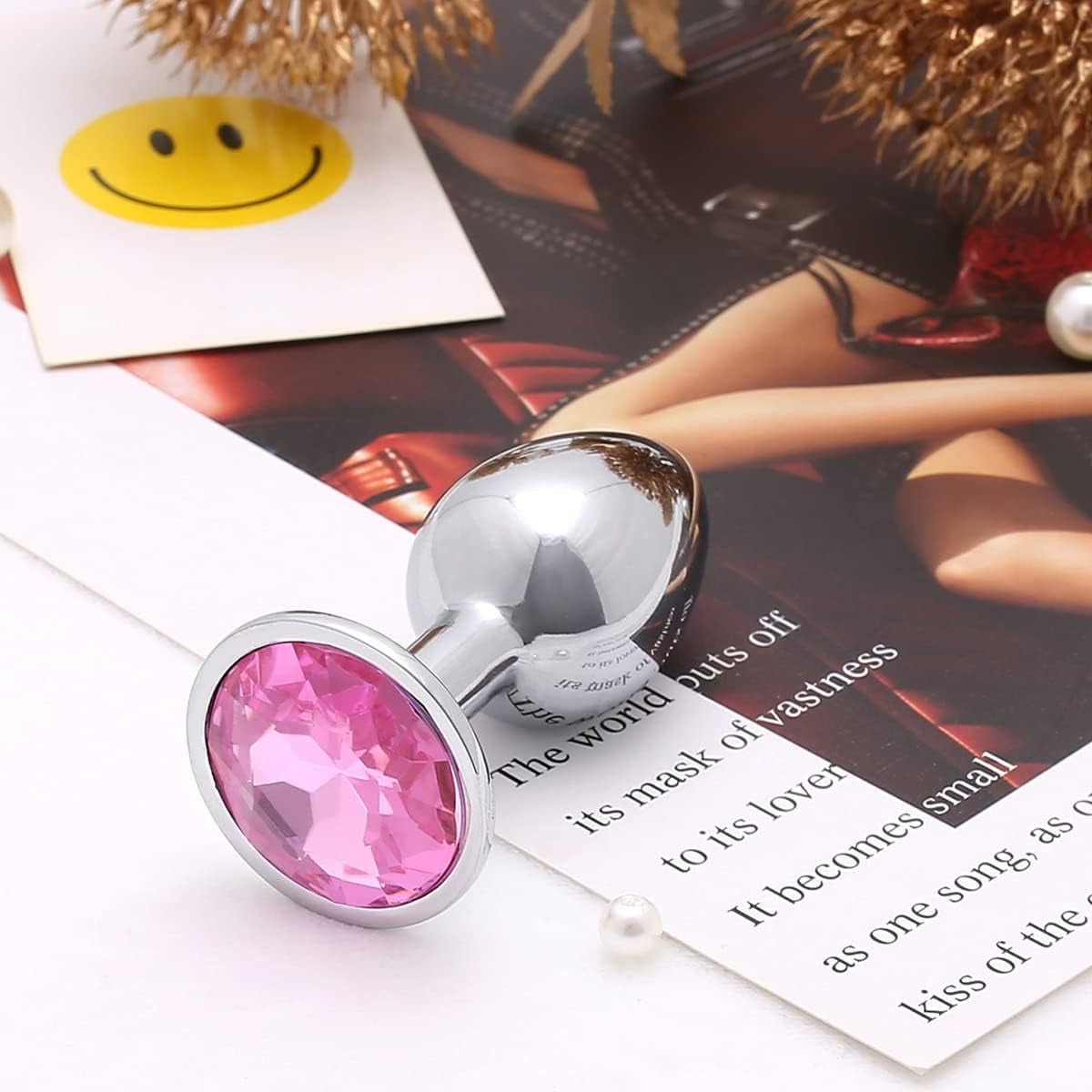 GemTease Small Metal Jewel Butt Plug for Beginners - Vixen | Nova Network