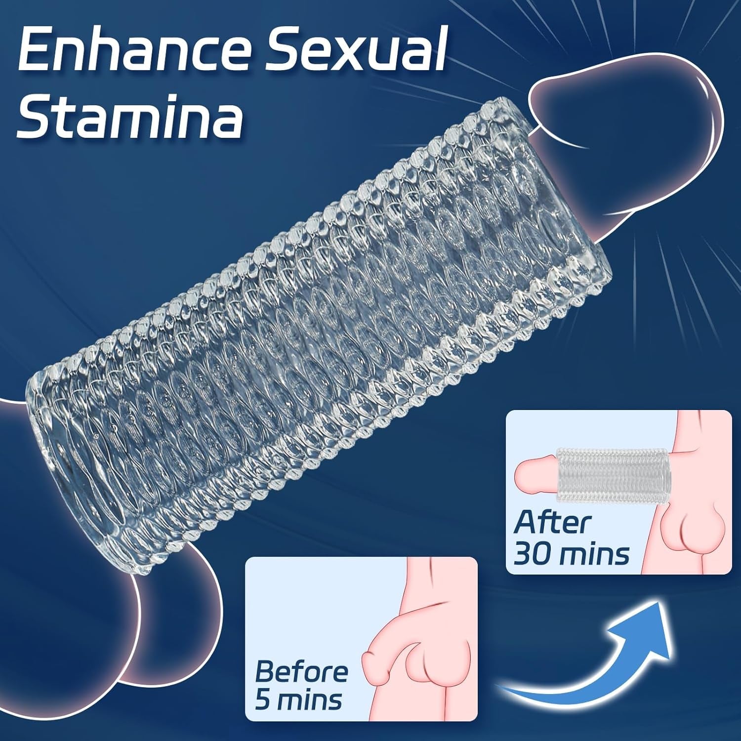 GirthForge Trim - to - Fit Penis Girth Enhancer Sleeve - Vixen | Nova Network