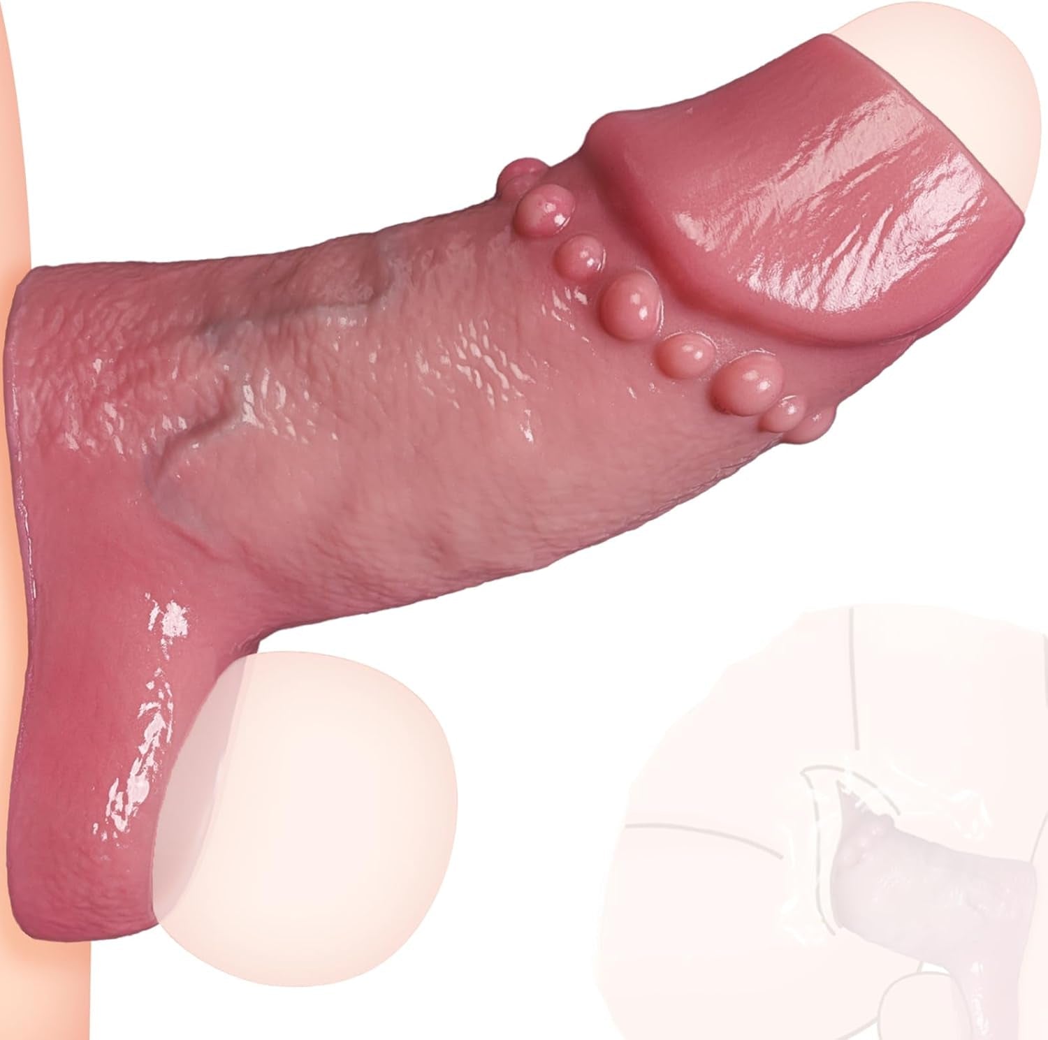 GirthGlide Silicone Penis Sleeve Extender - Vixen | Nova Network