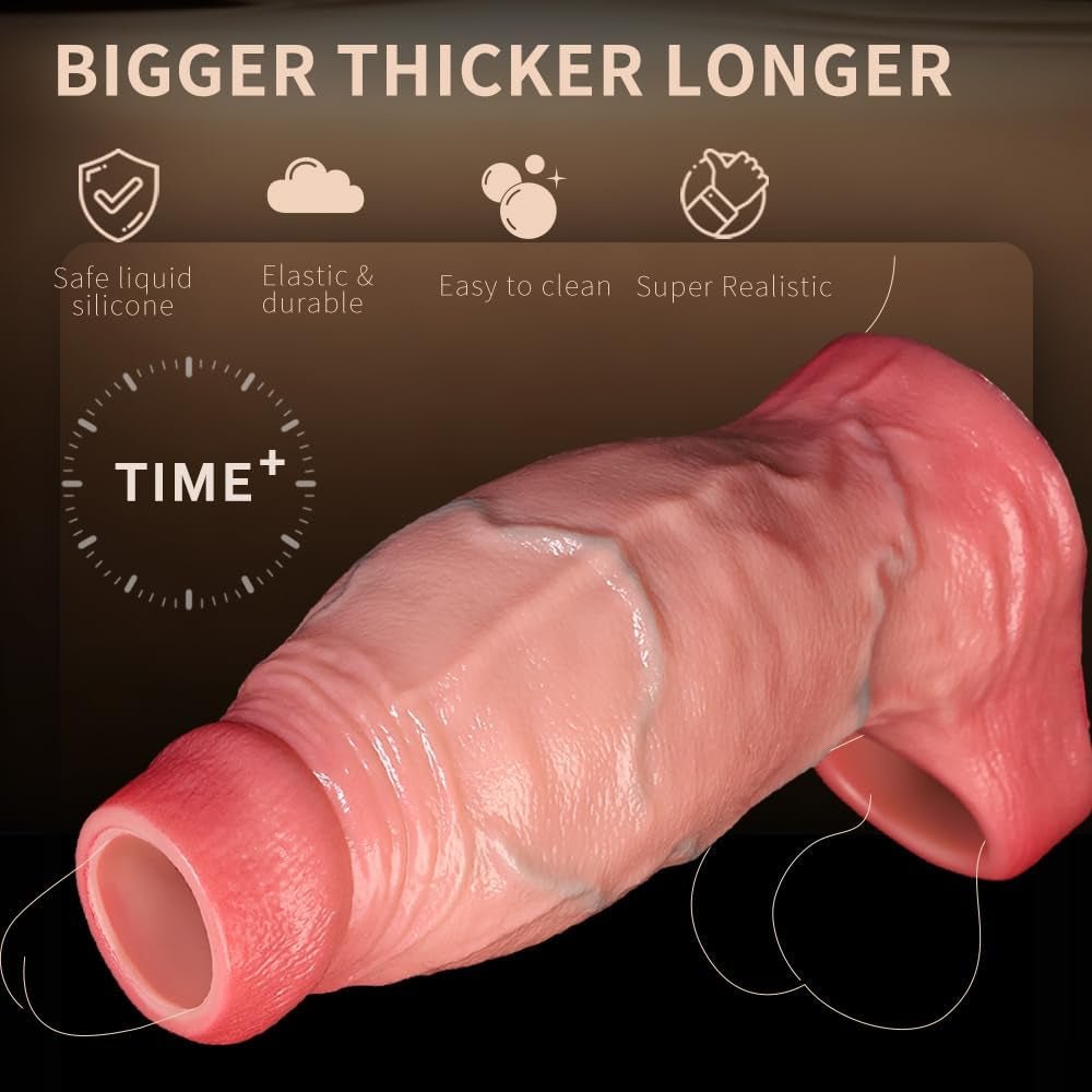 GirthLock 2.5” Silicone Cock Sleeve Extender - Vixen | Nova Network