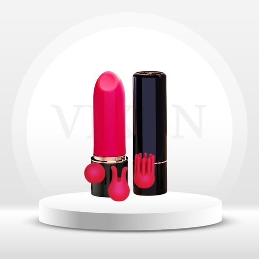 GlamVibe 4 - Play Lipstick Vibrator - Vixen | Nova Network
