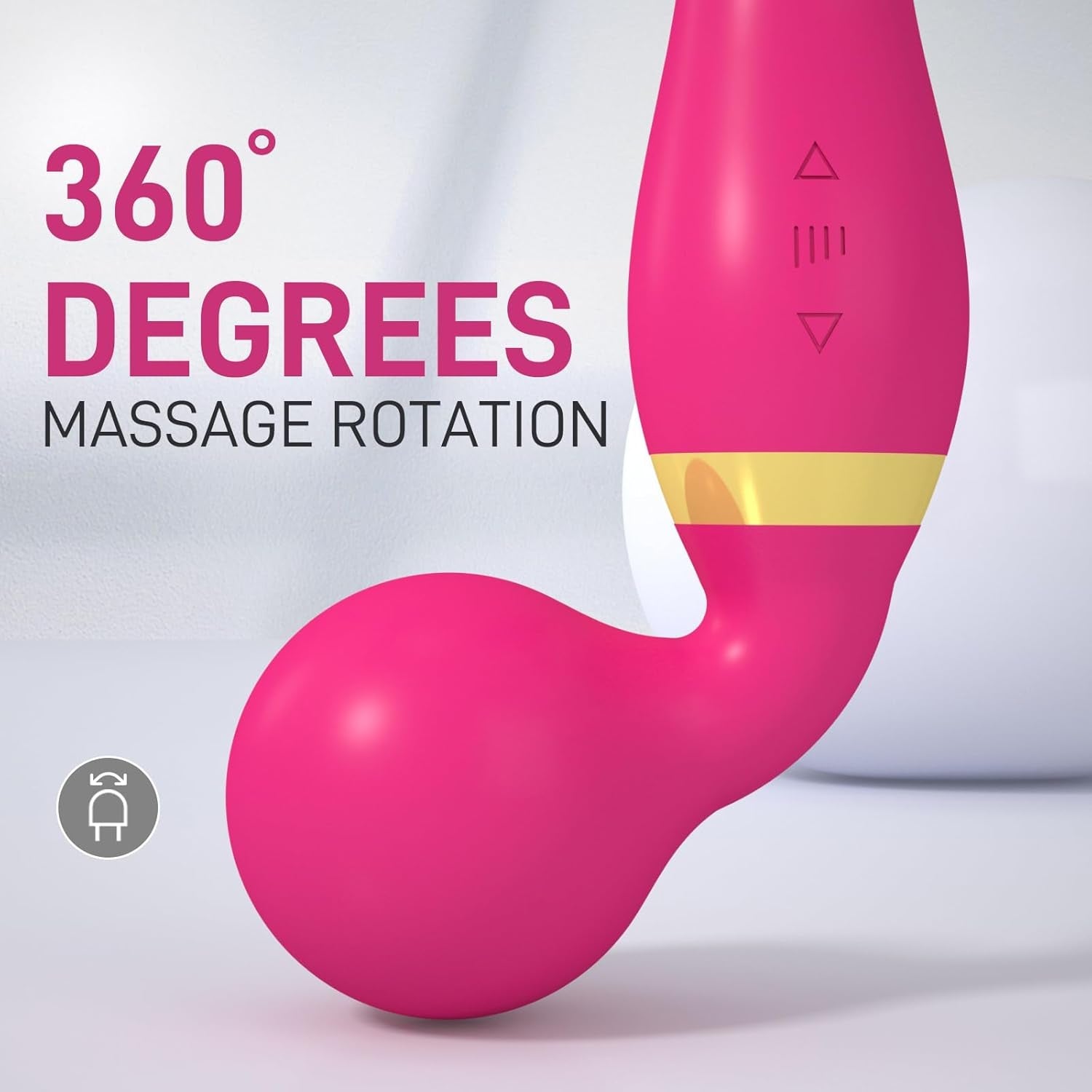 GlideForce Rechargeable G - Spot Wand Vibrator - Vixen | Nova Network