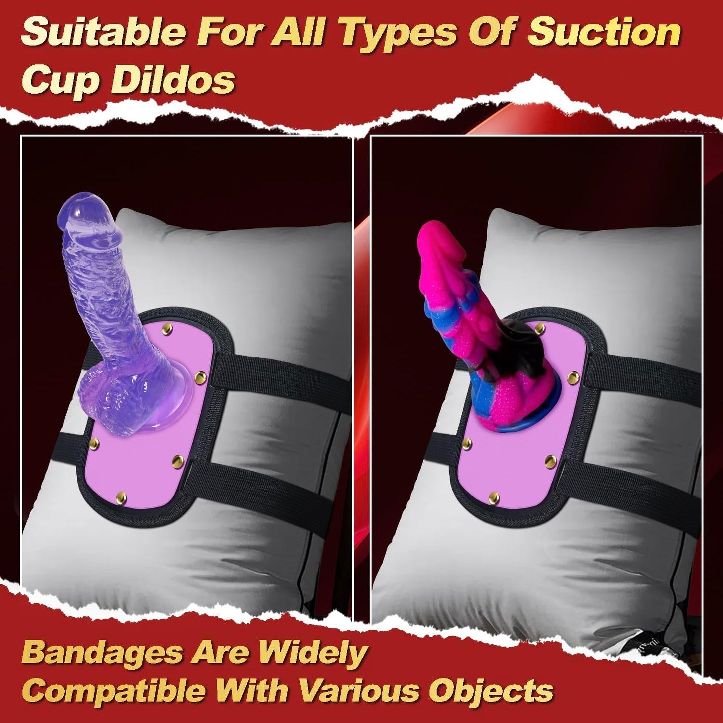 GlideLock Strong ABS Suction Dildo Mount - Vixen | Nova Network