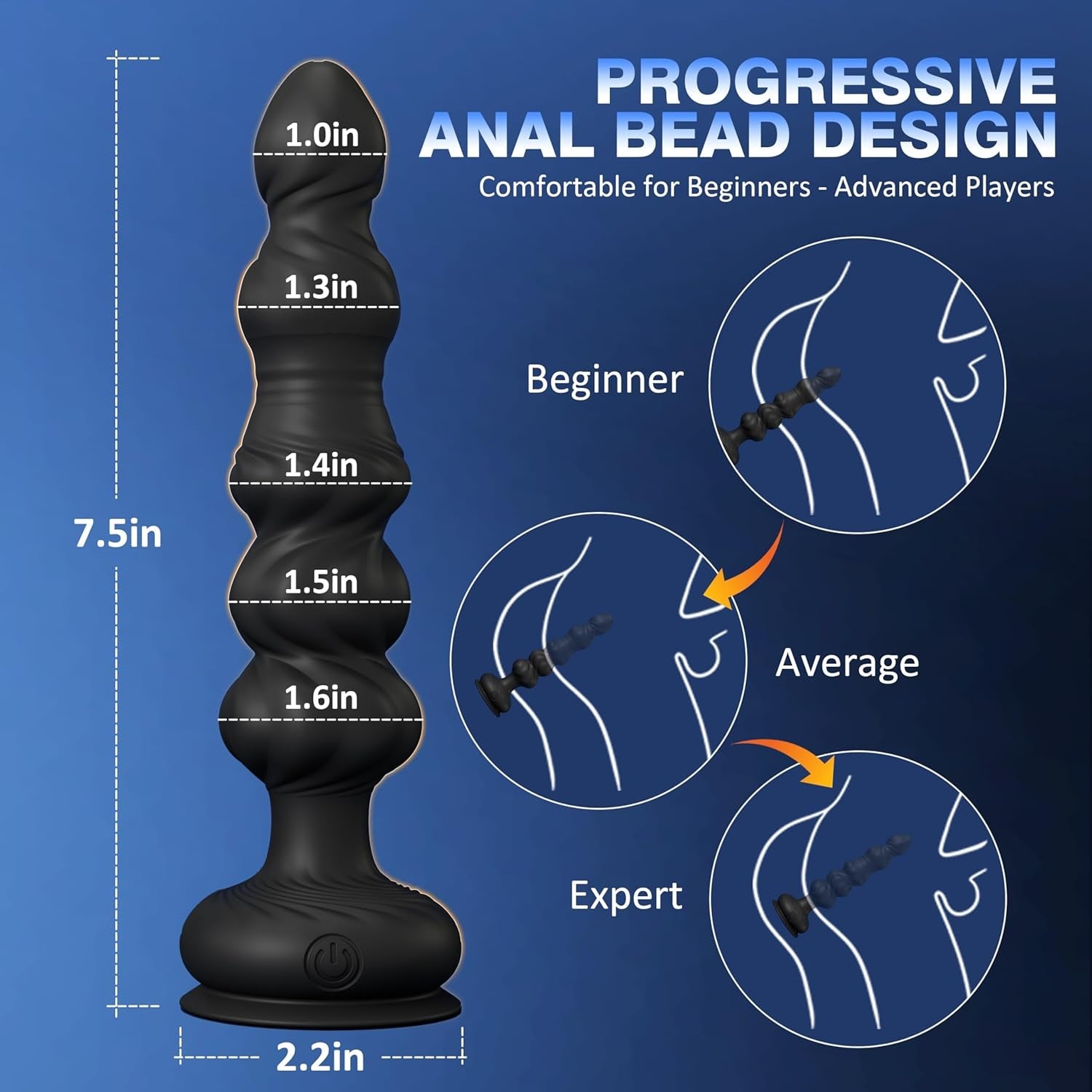 GlideThrust Thrusting Prostate Massager with Remote - Vixen | Nova Network