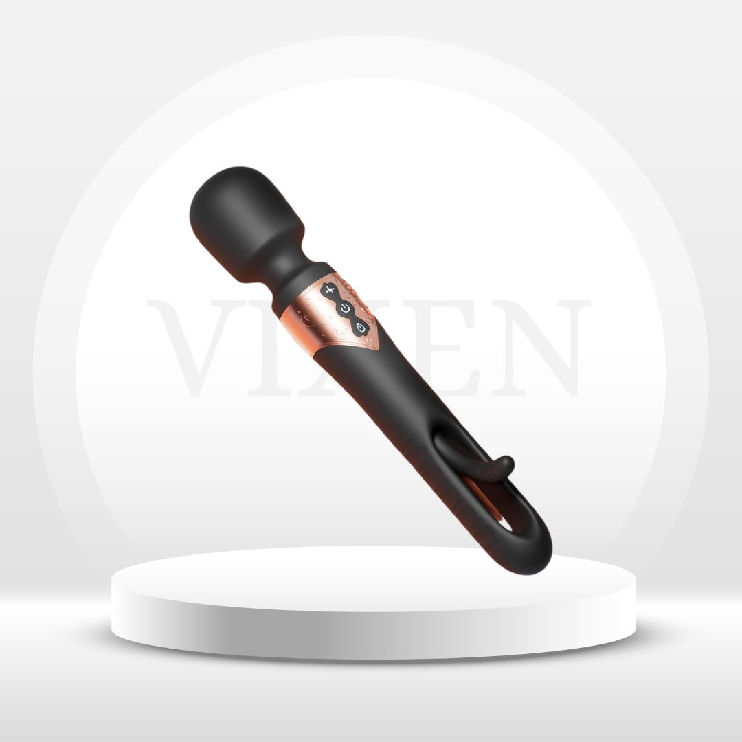GlideVibe 360° Flapping Wand Vibrator - Vixen | Nova Network