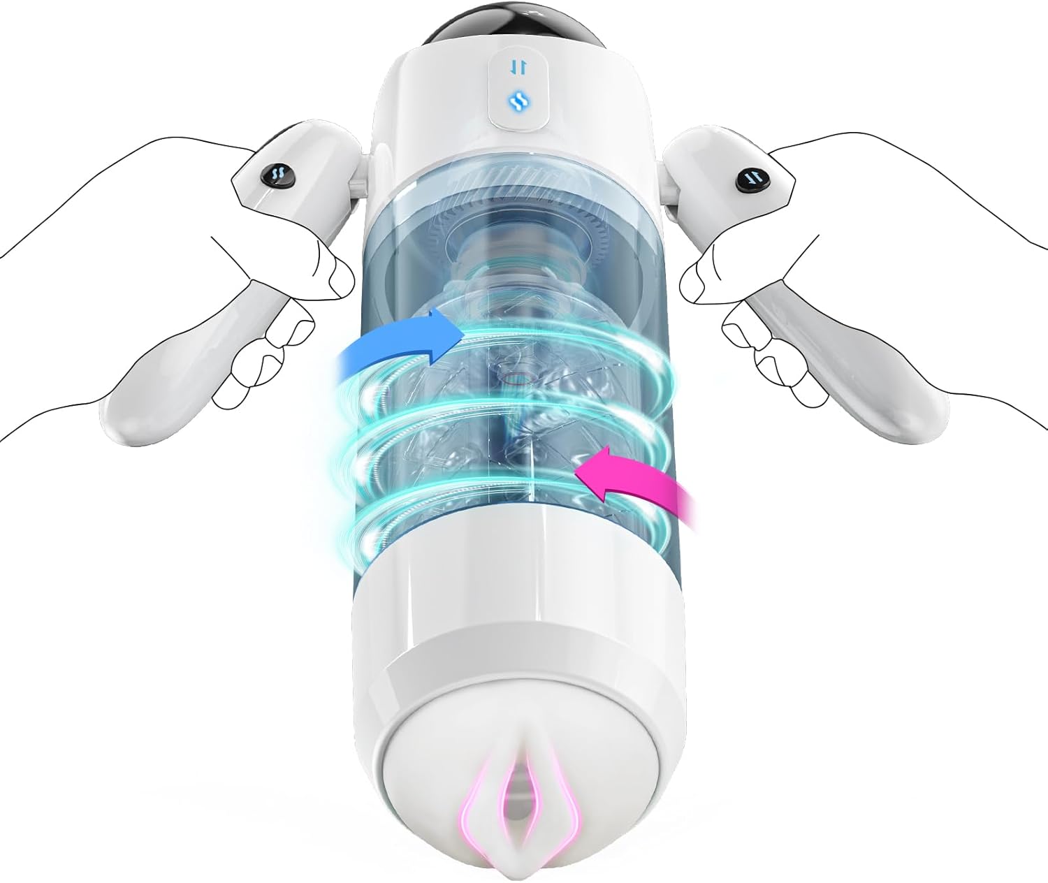 GlideWing Thrusting Rotating Male Stroker - Vixen | Nova Network