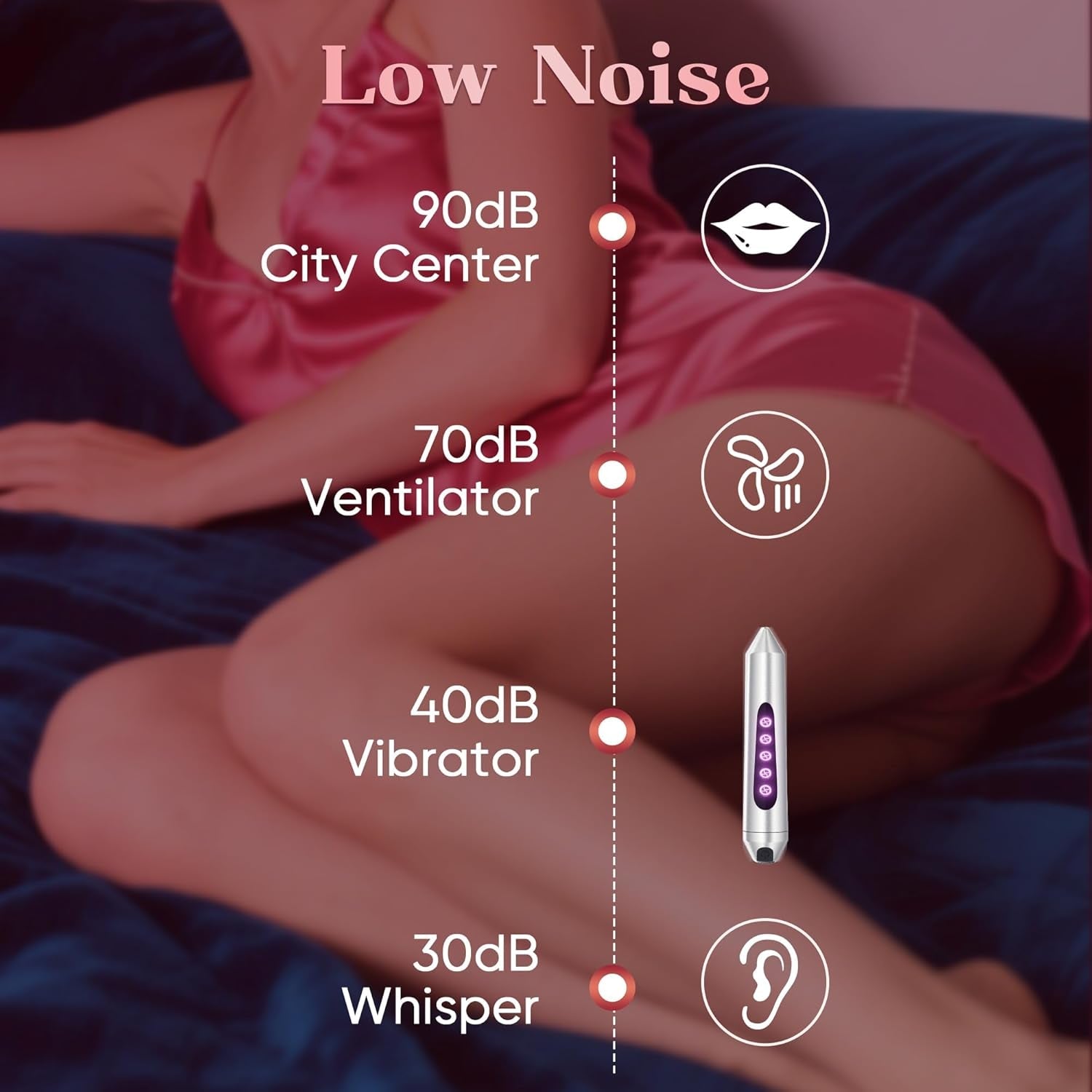 GlowBullet LED Mini Bullet Vibrator - Vixen | Nova Network