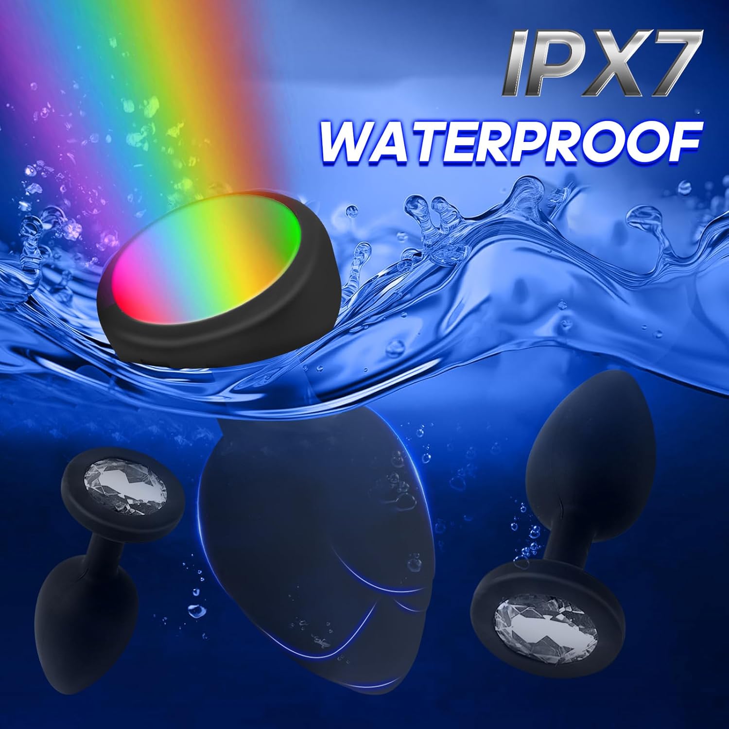 GlowCore 3 - Piece Anal Plug Set - Vixen | Nova Network