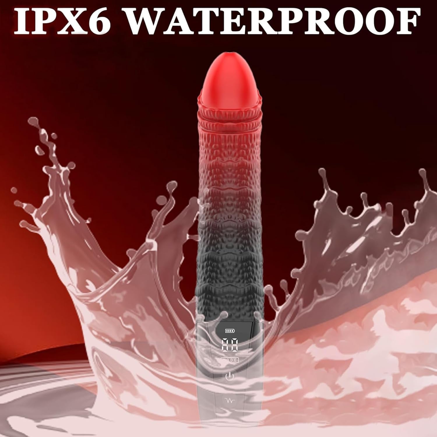 GlowStroke LED Dildo Vibrator Wand - Vixen | Nova Network