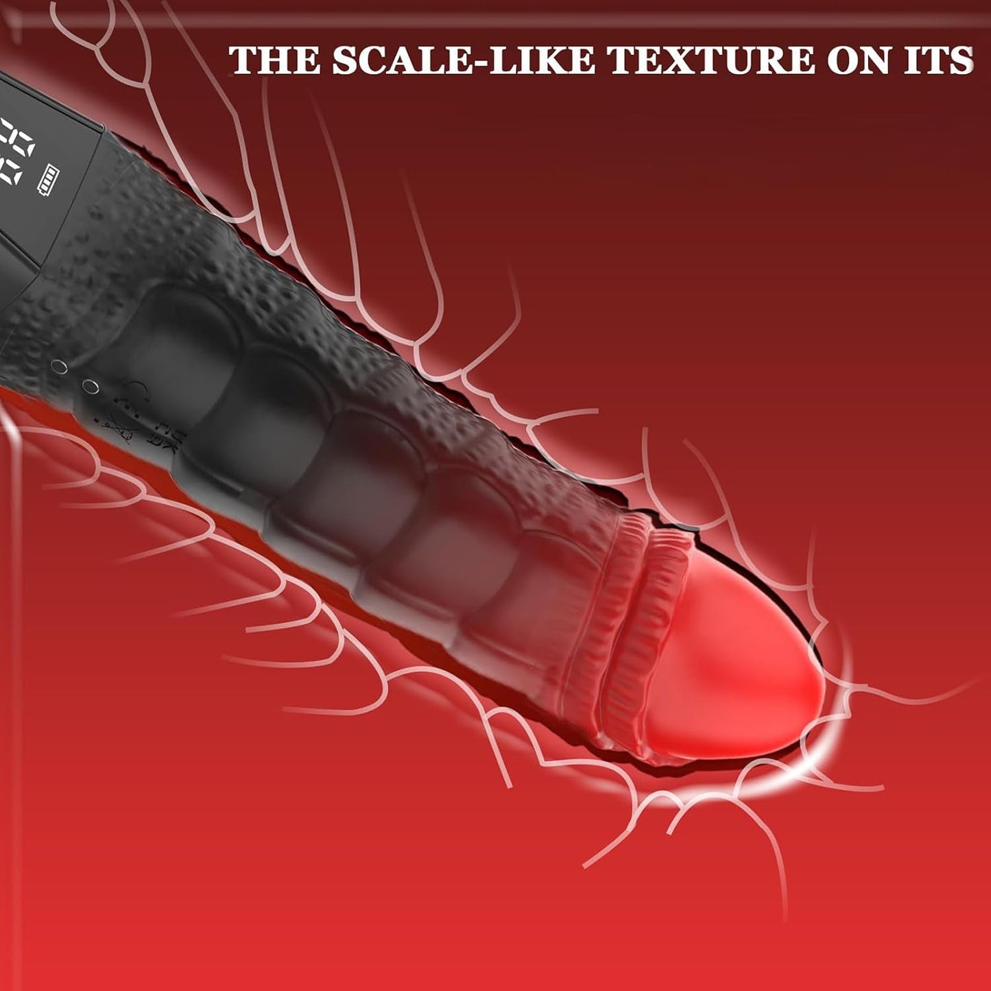 GlowStroke LED Dildo Vibrator Wand - Vixen | Nova Network