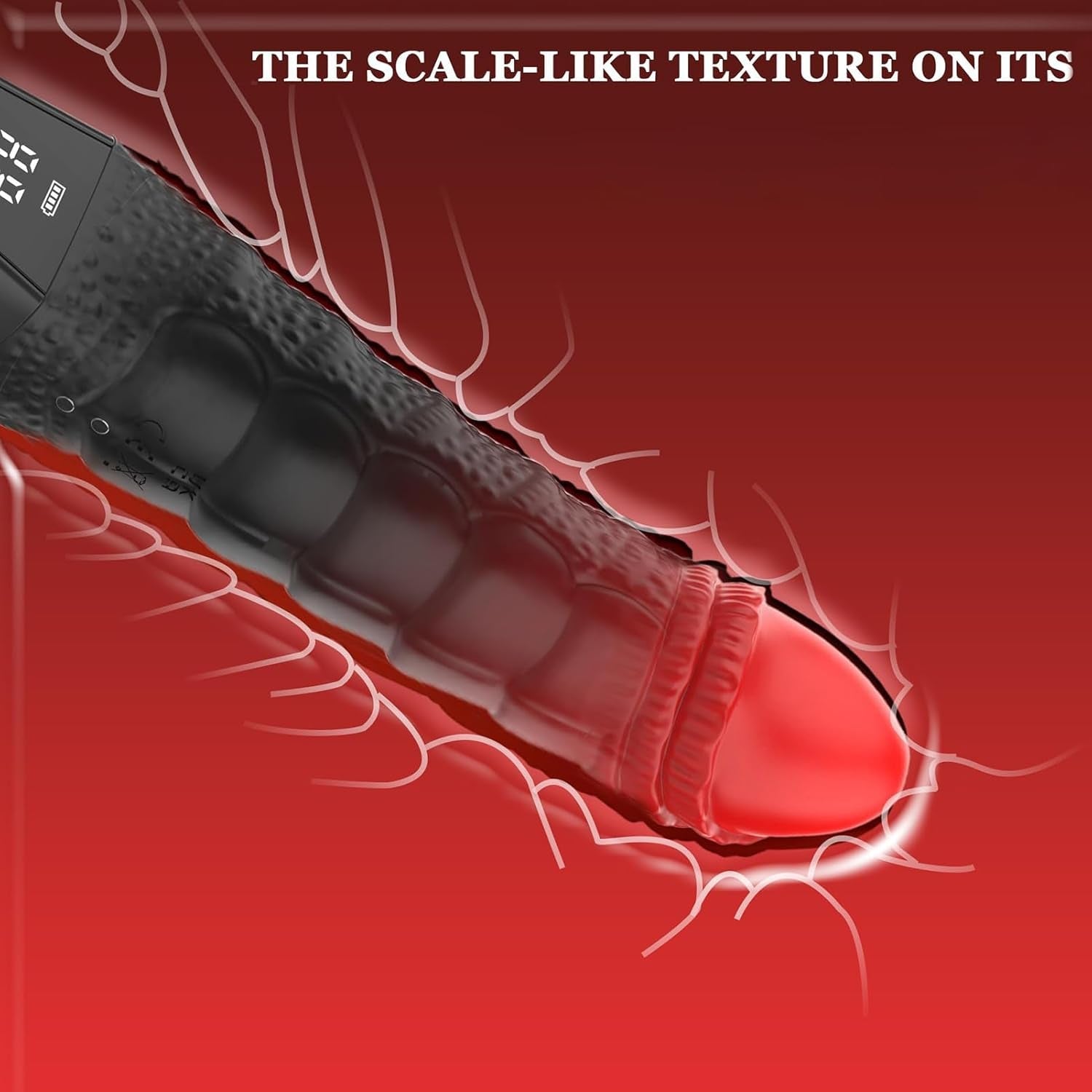 GlowStroke LED Dildo Vibrator Wand - Vixen | Nova Network