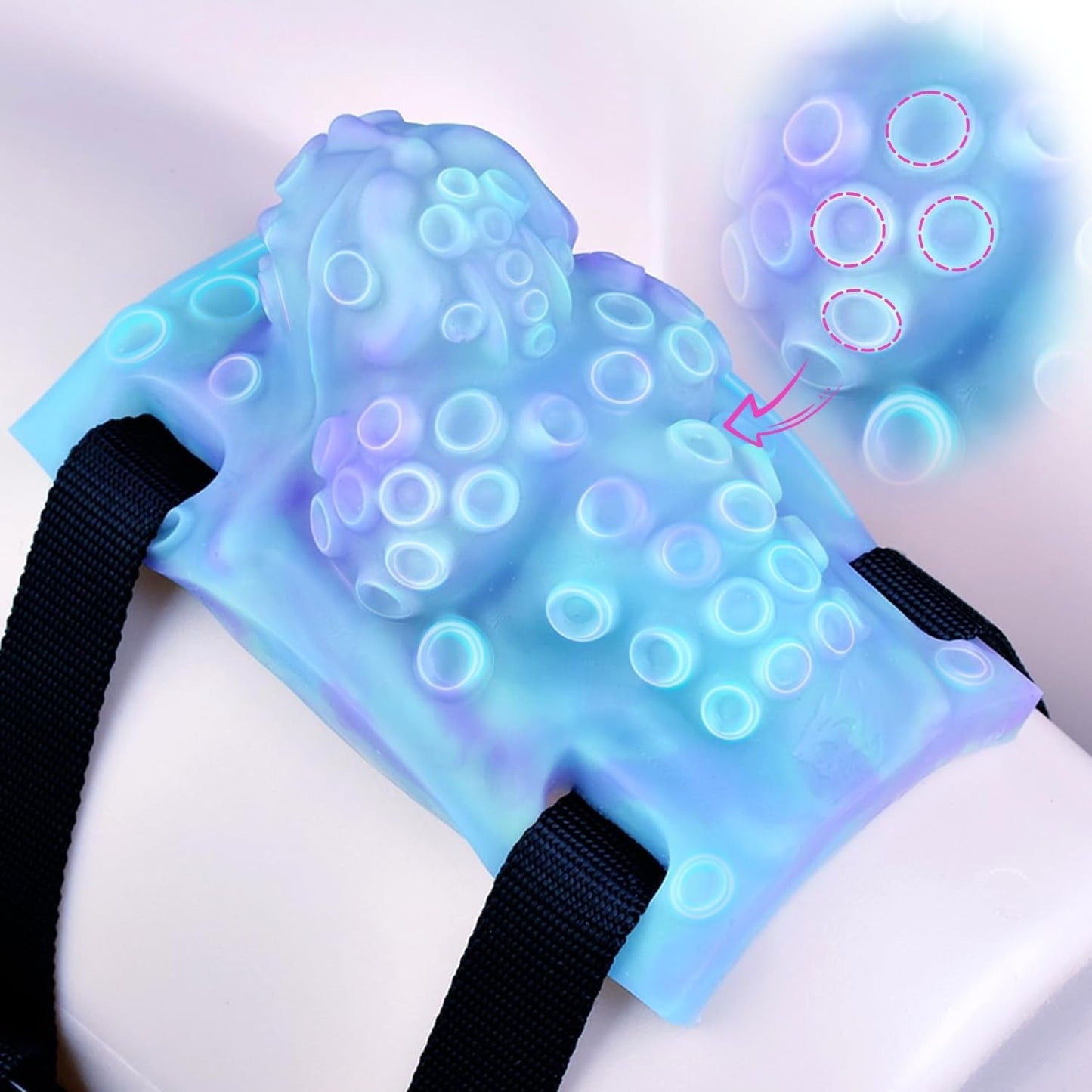 GlowTide Tentacle Clit Grinder with Belt - Vixen | Nova Network