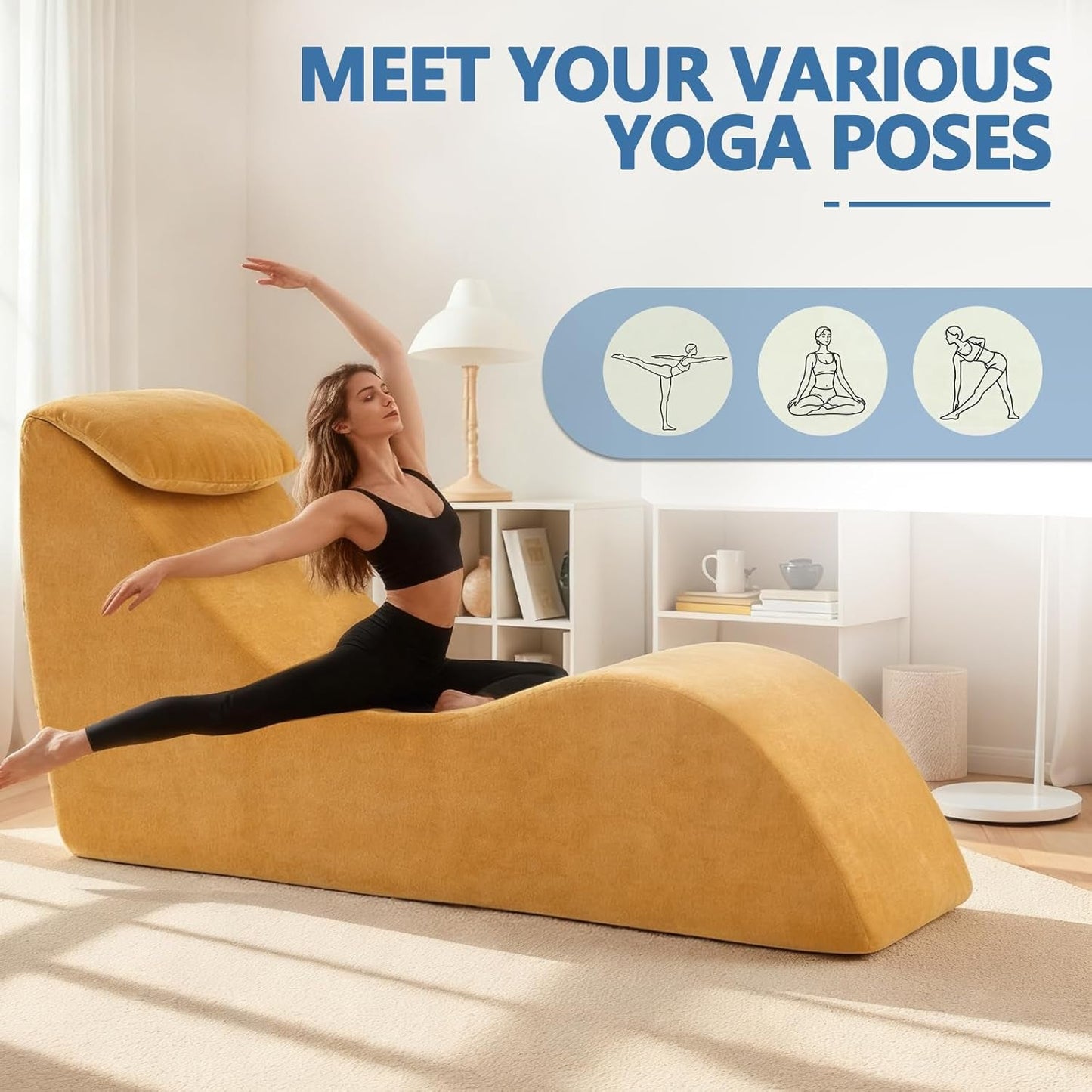 GoldenVice Intimate Sex Chaise Lounge Chair - Vixen | Nova Network