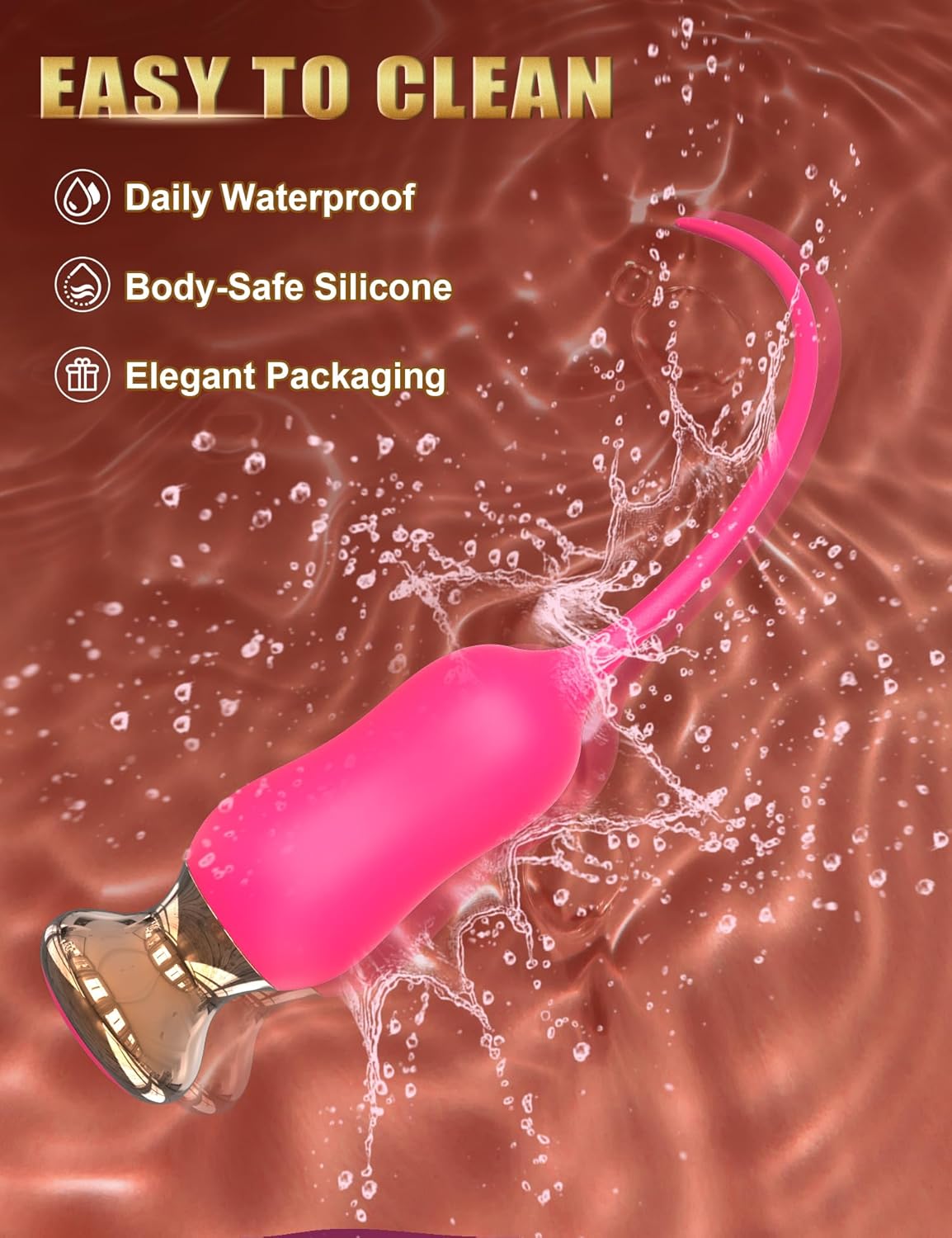 GoldRush Gold - Plated Urethral Vibrator Wand - Vixen | Nova Network