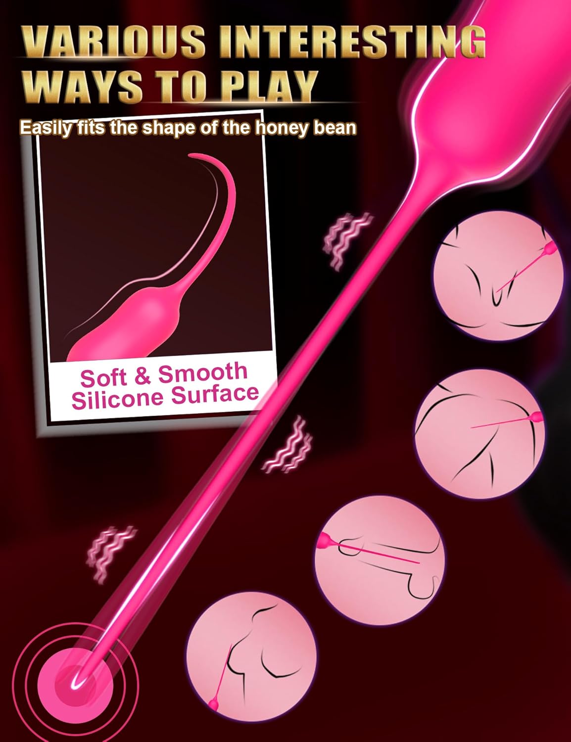 GoldRush Gold - Plated Urethral Vibrator Wand - Vixen | Nova Network