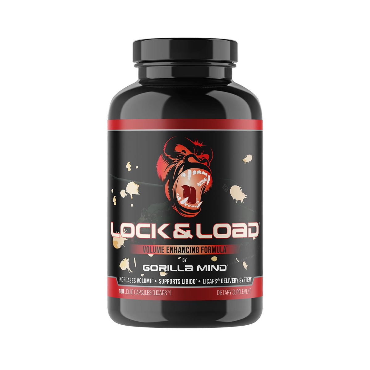 Gorilla Mind Lock & Load Men's Virility Supplement - Vixen Adult Playroom