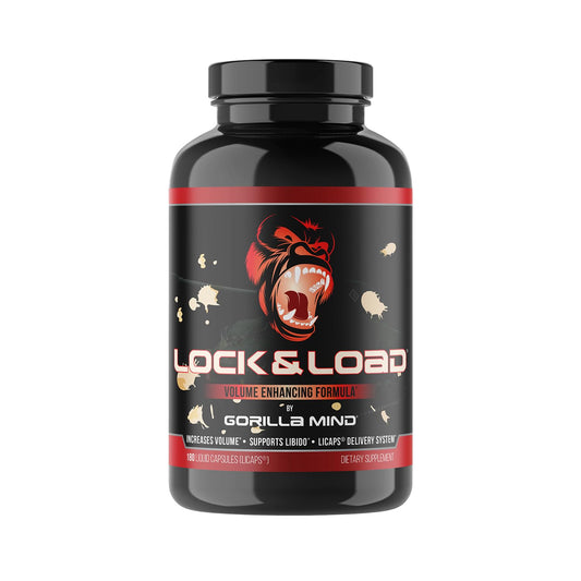 Gorilla Mind Lock & Load Men's Virility Supplement - Vixen Adult Playroom
