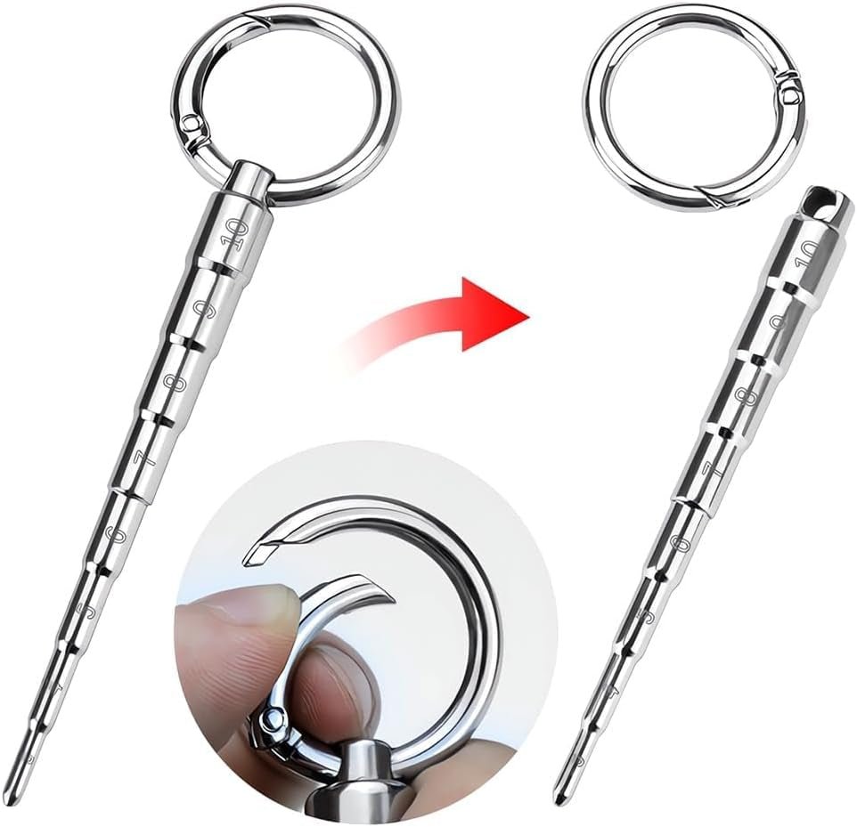 GradePro 3-Piece Graduated Steel Urethral Sound Set - Vixen | Nova Network