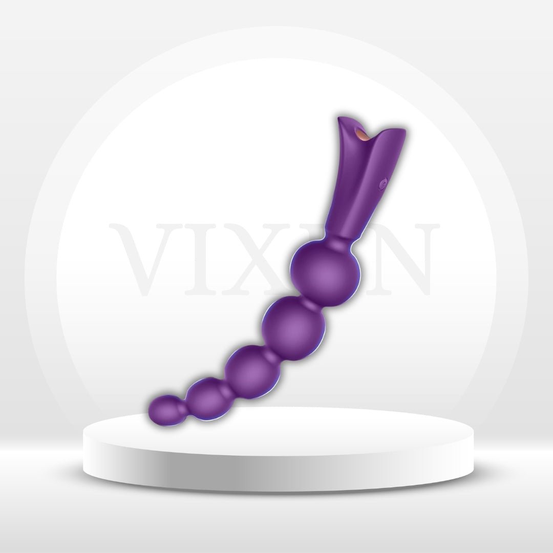 GradientRush Vibrating Anal Beads Plug - Vixen | Nova Network