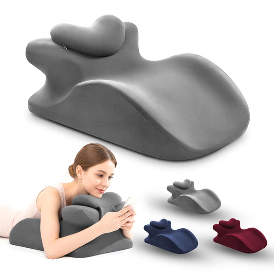 Gray Couples Intimate Position Support Wedge Pillow - Vixen | Nova Network