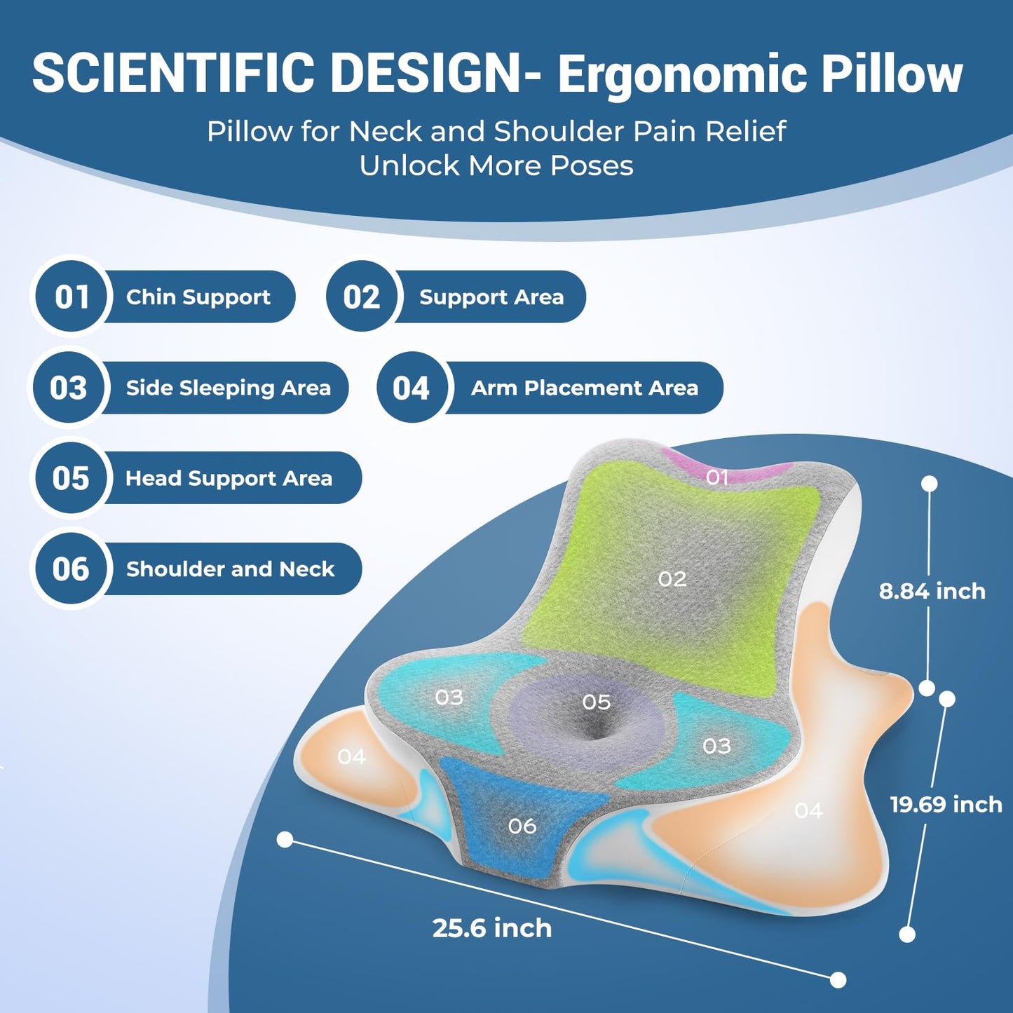Gray Couples Intimate Position Wedge Pillow - Vixen | Nova Network