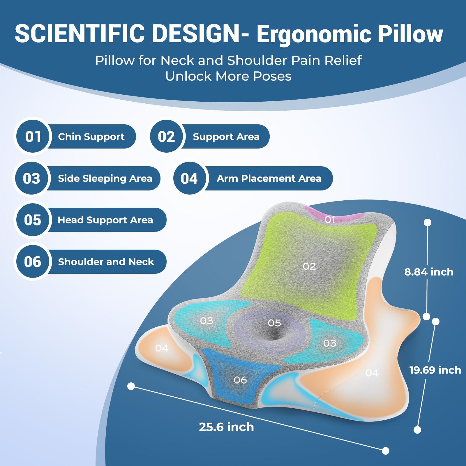 Gray Couples Intimate Position Wedge Pillow - Vixen | Nova Network