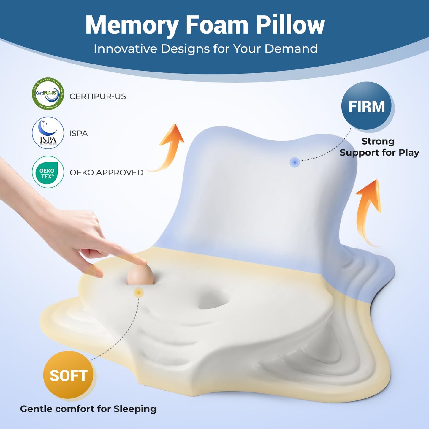 Gray Couples Intimate Position Wedge Pillow - Vixen | Nova Network