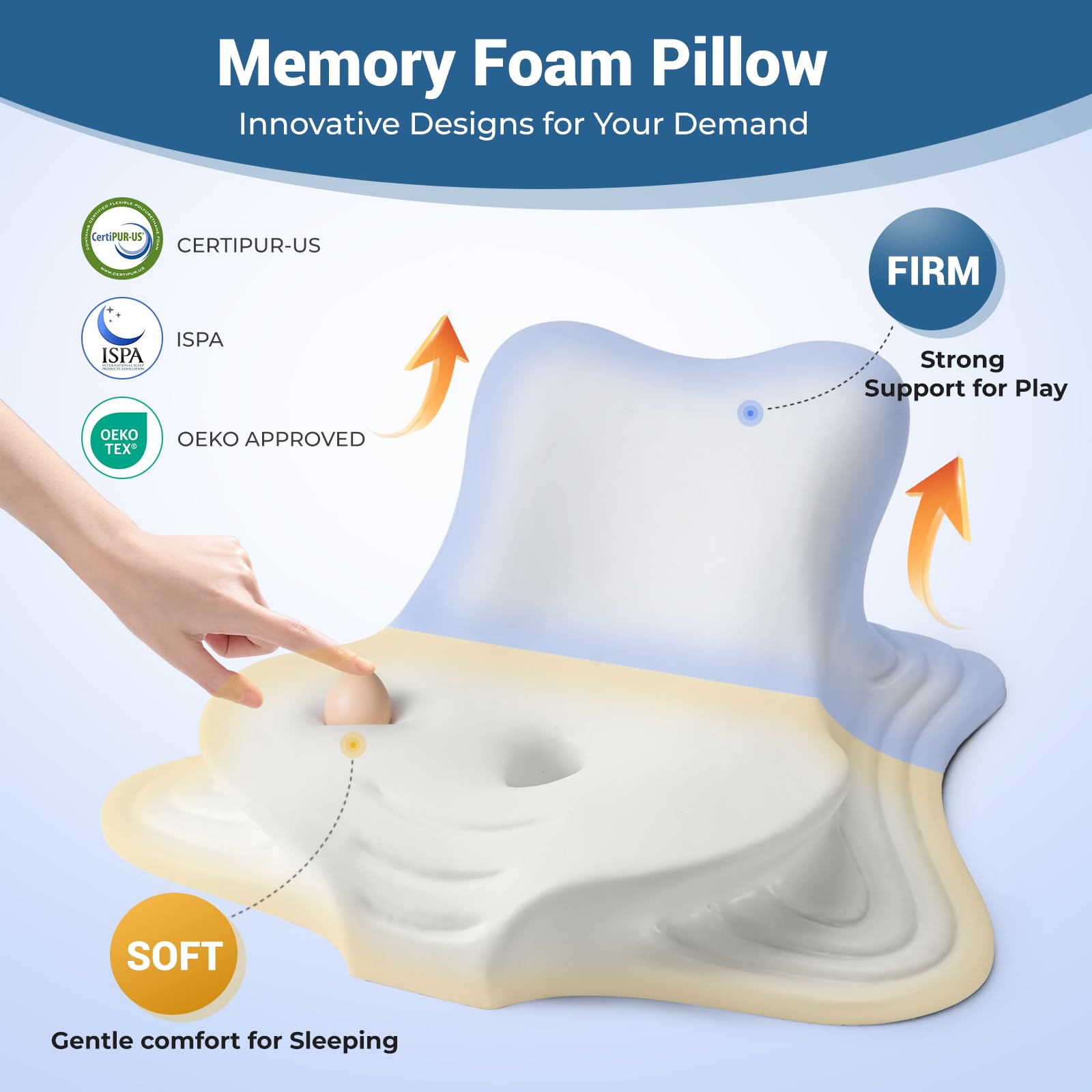 Gray Couples Intimate Position Wedge Pillow - Vixen | Nova Network
